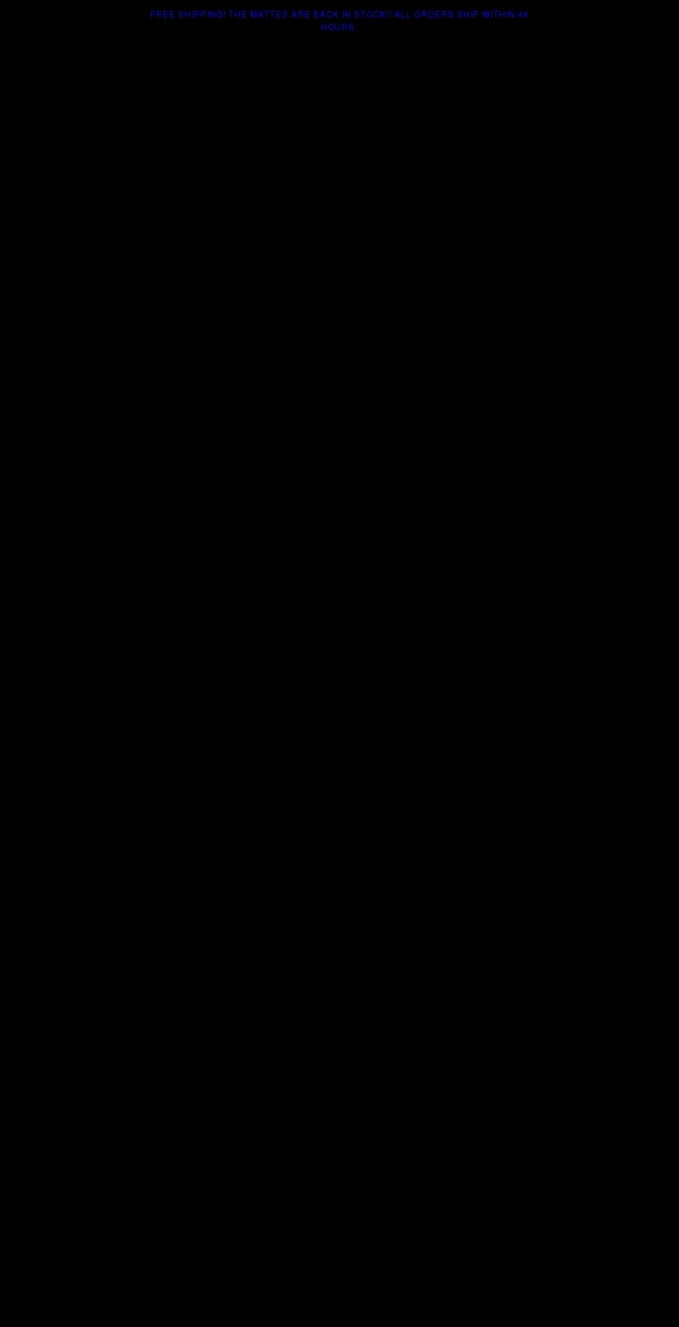 thematte.com shopify website screenshot