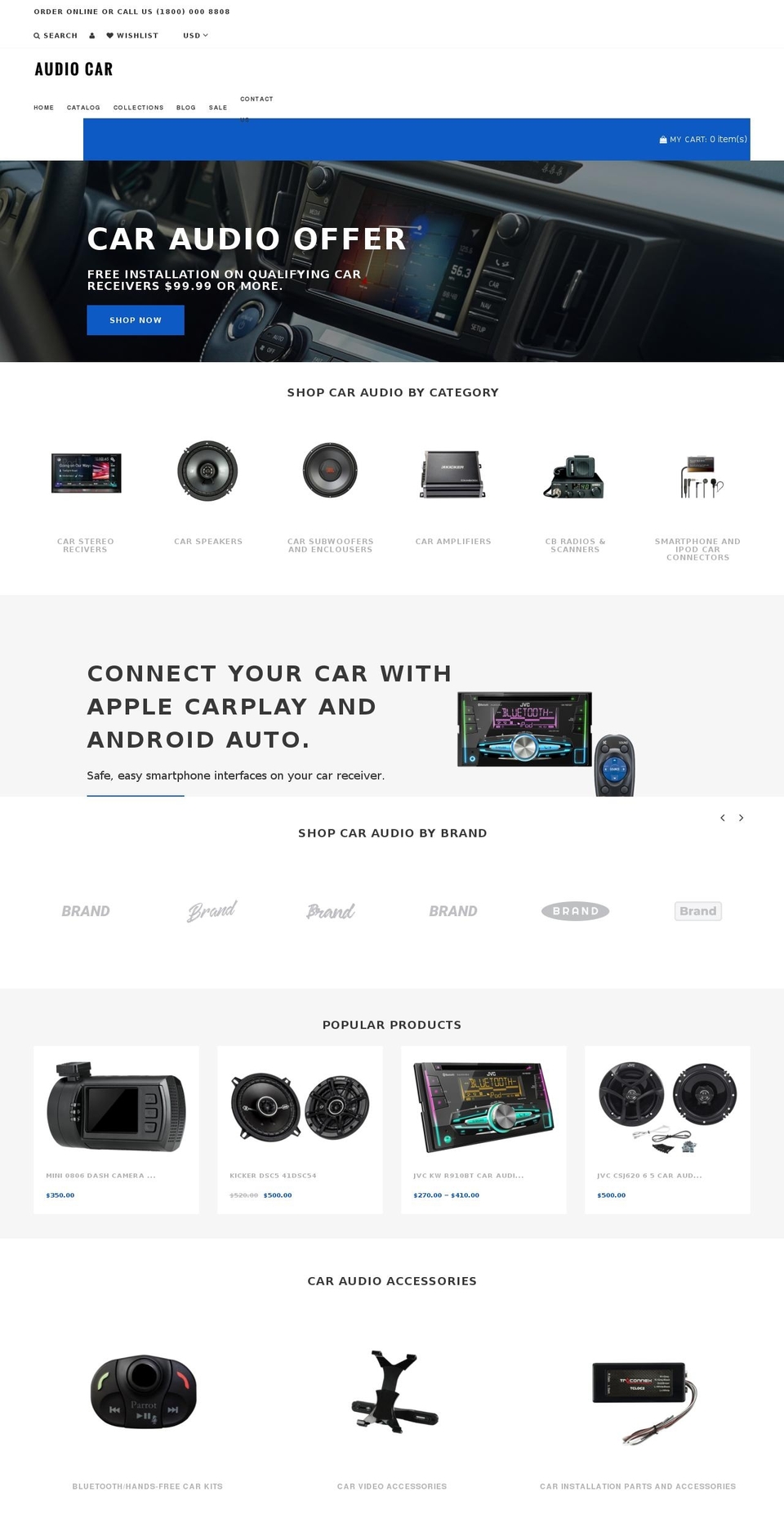 theme614-car-audio.myshopify.com shopify website screenshot
