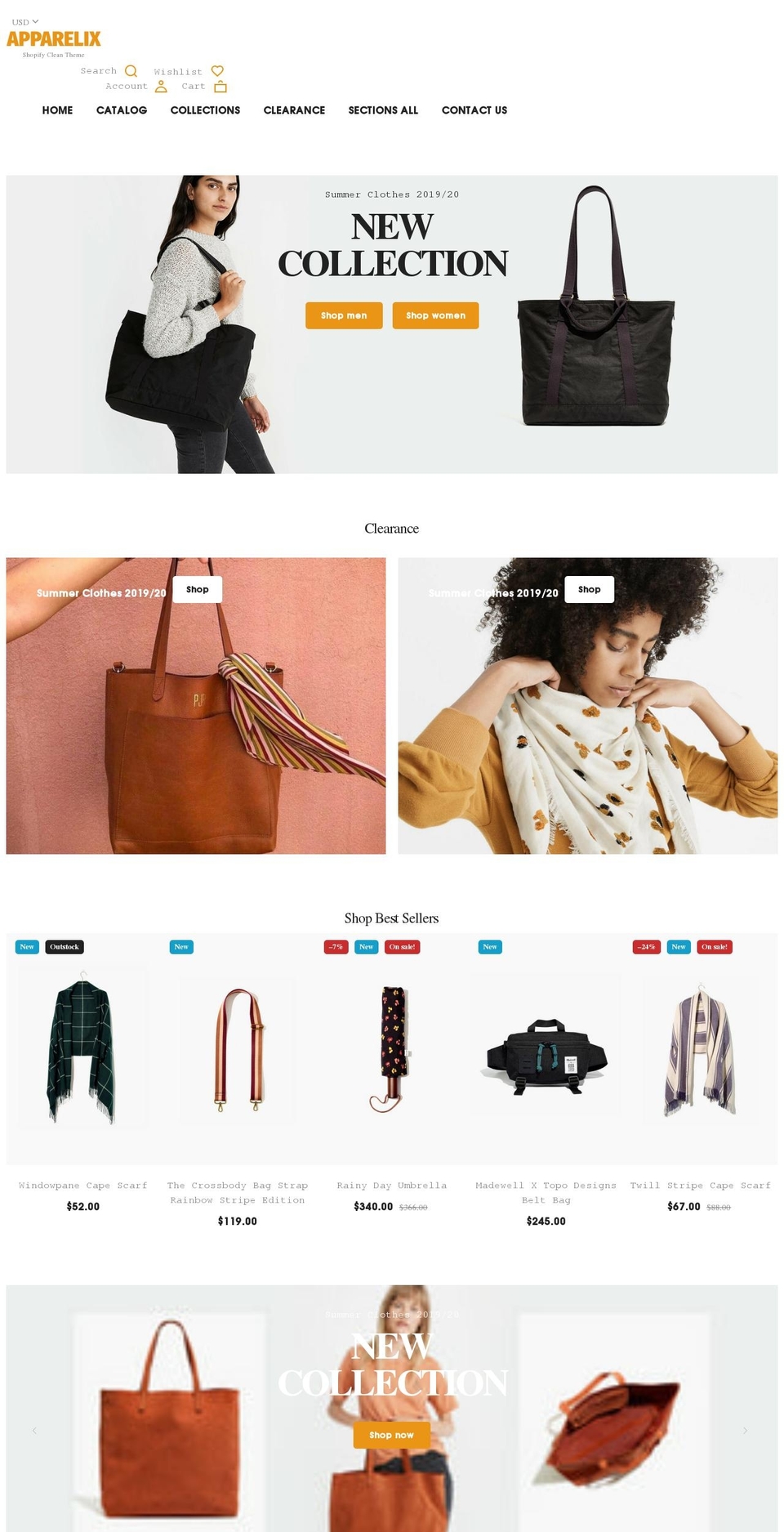 theme803-apparelix-accessories.myshopify.com shopify website screenshot