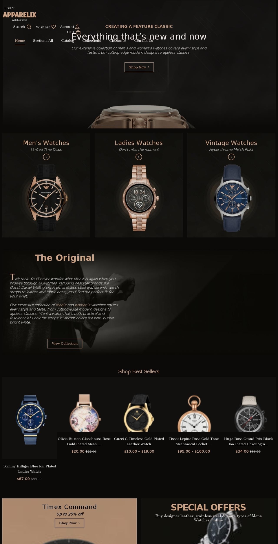 theme808-apparelix-watches.myshopify.com shopify website screenshot