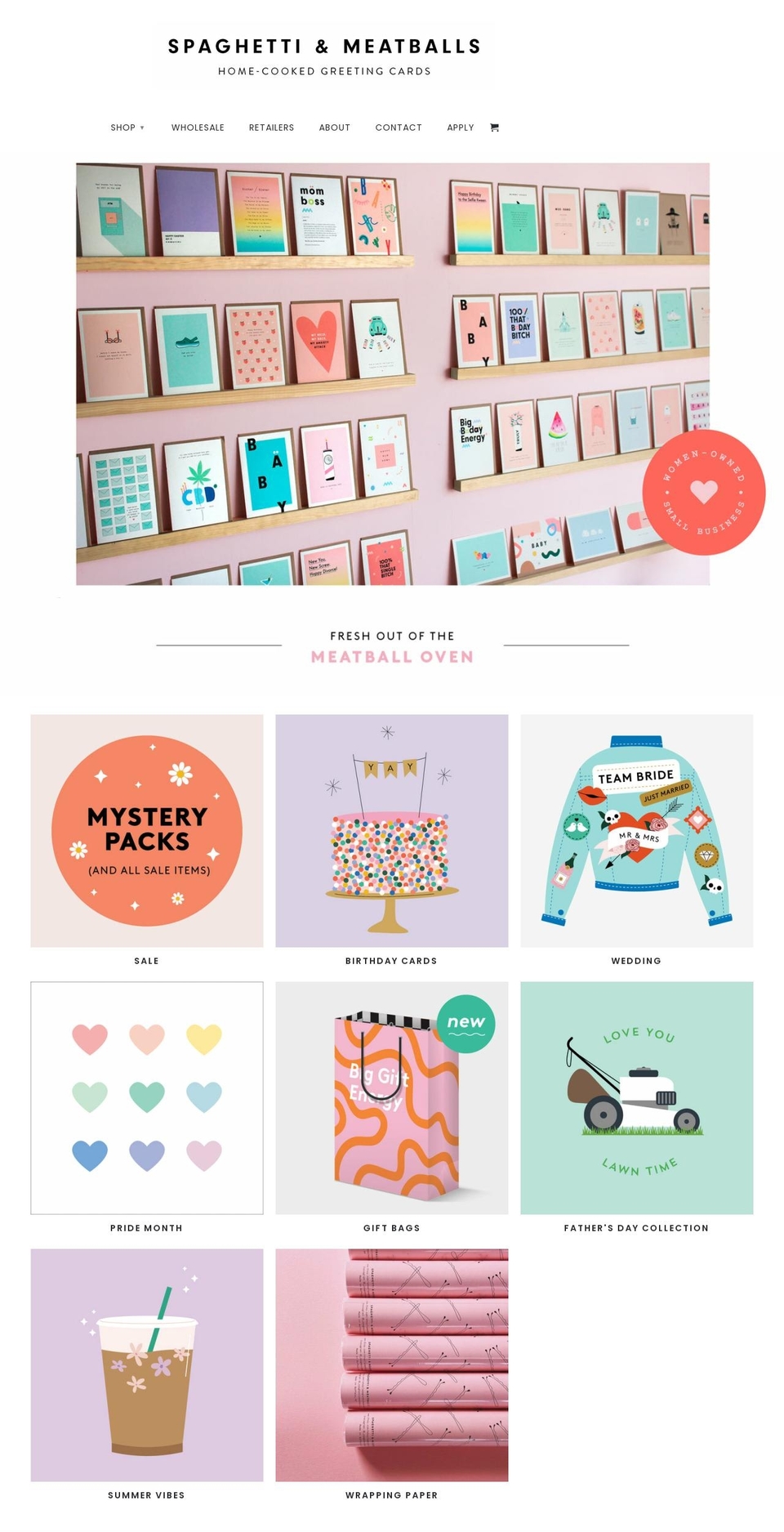 themeatballstudio.com shopify website screenshot