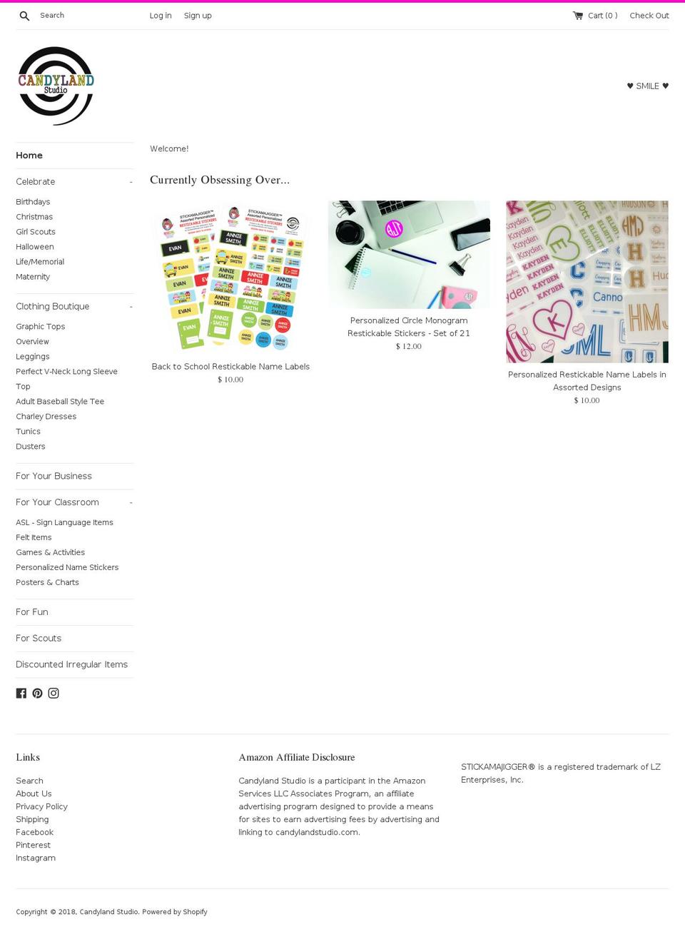 themeckleys.com — Shopify storefront screenshot