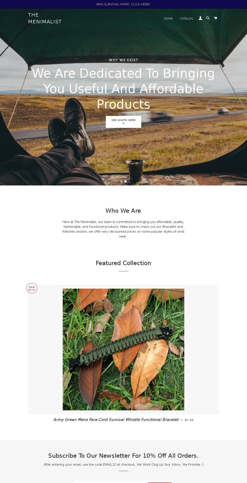 themenimalist.com — Shopify storefront screenshot