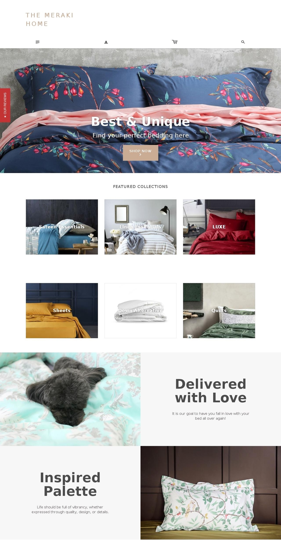 themerakihome.com — Shopify storefront screenshot