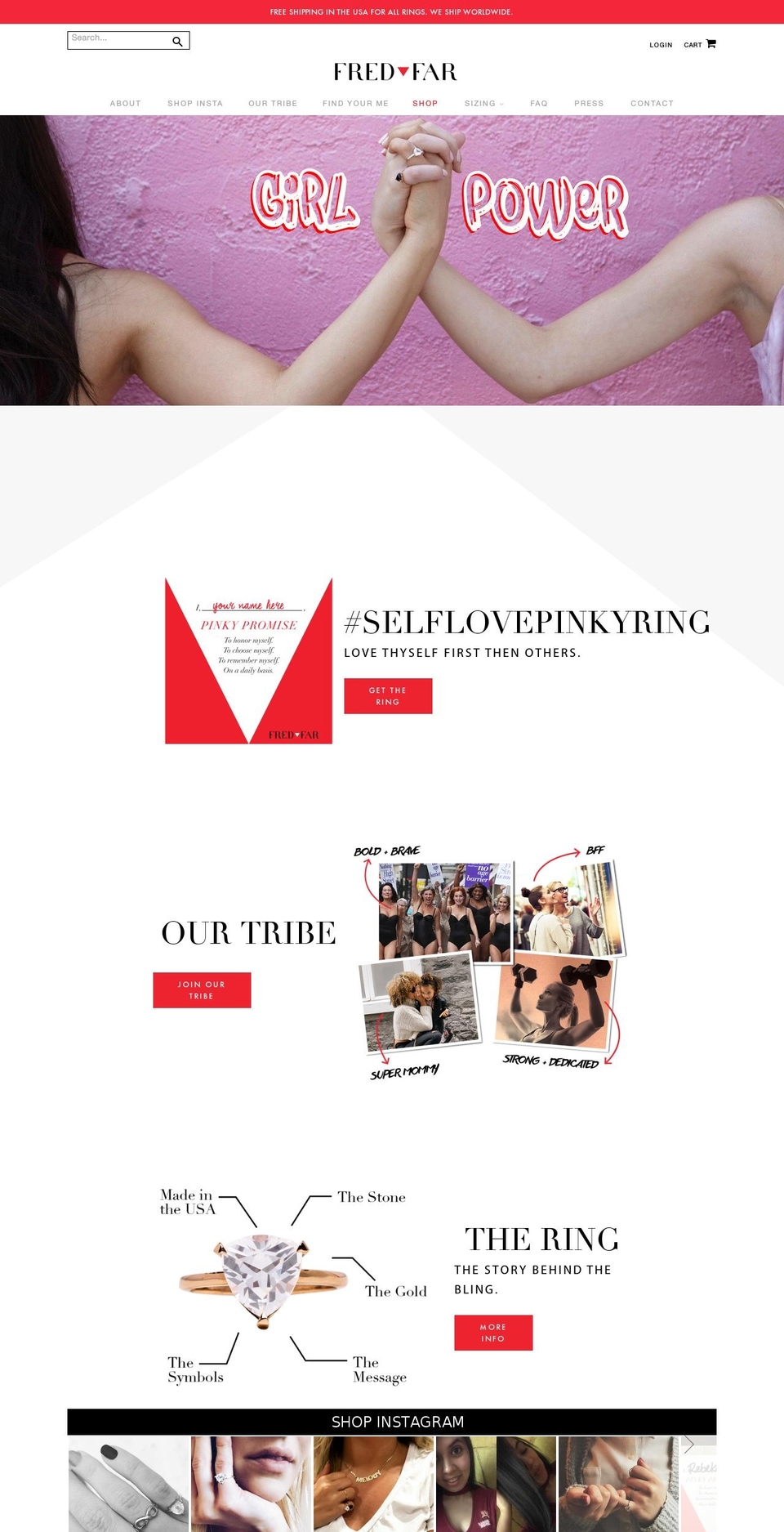 themering.com shopify website screenshot