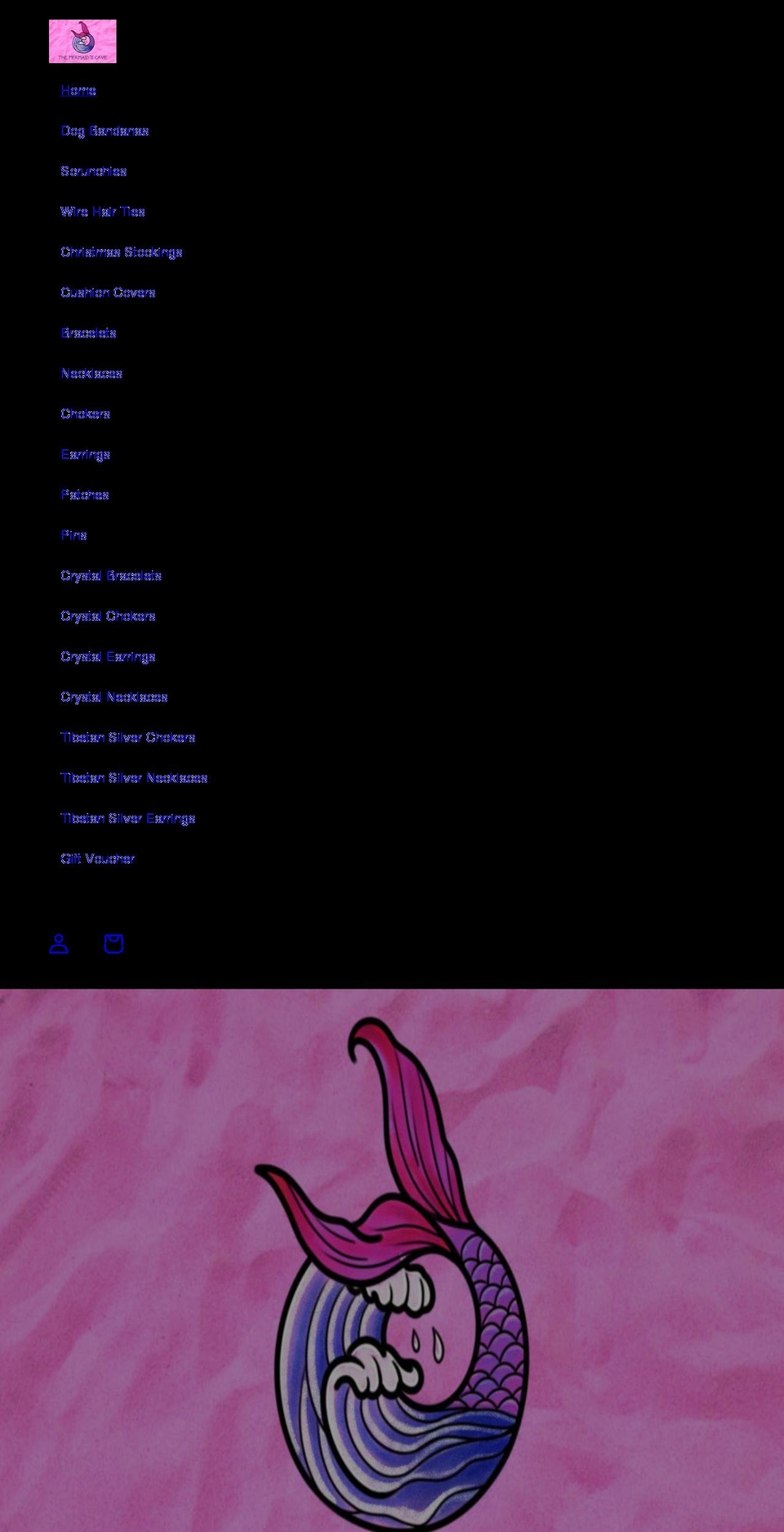 themermaidscave.co.uk shopify website screenshot