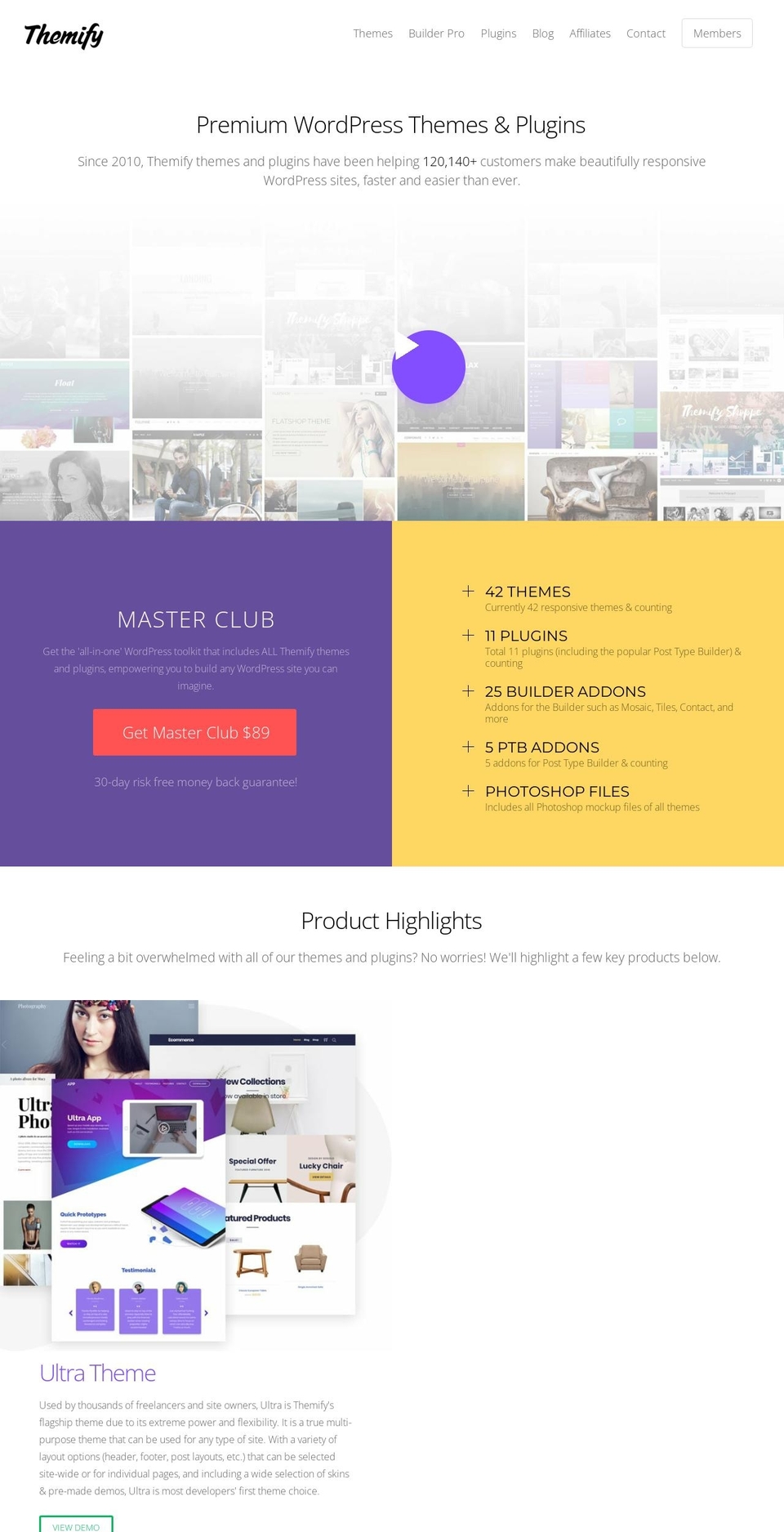 themifly.com — Shopify storefront screenshot