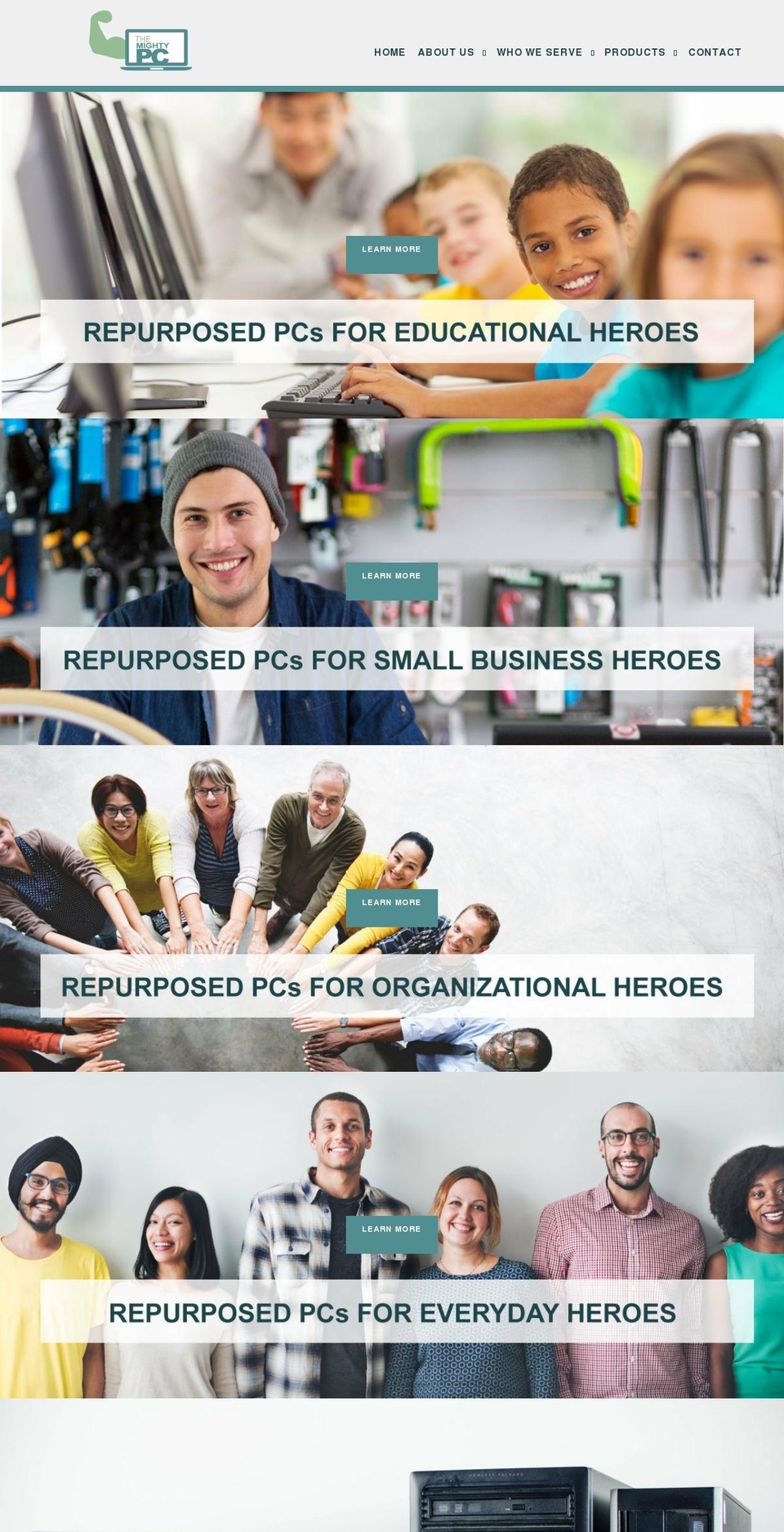 Leibley With Gallery Shopify theme site example themightypc.com