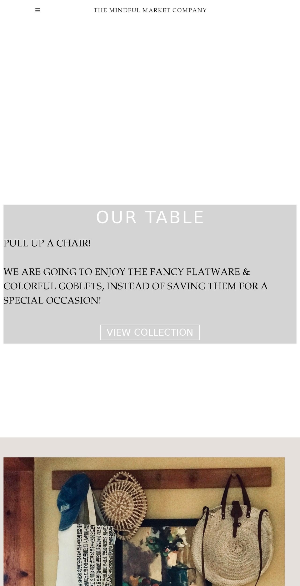 themindfulmarketcompany.com shopify website screenshot