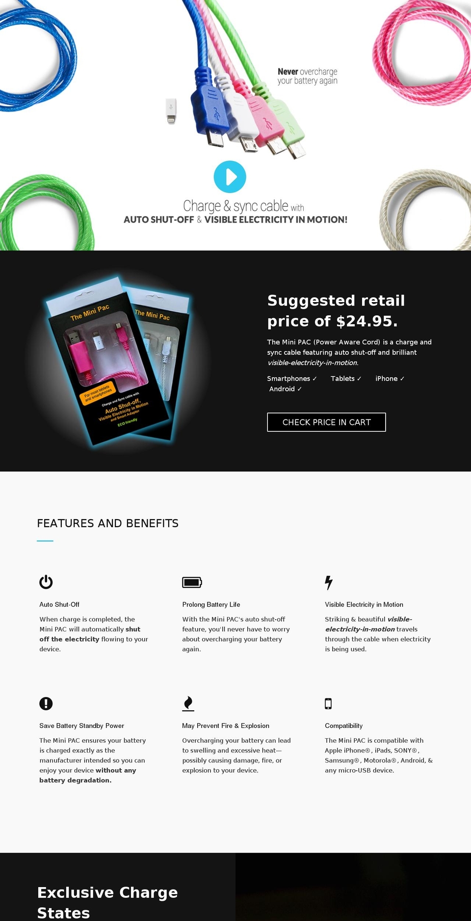 theminipac.com shopify website screenshot