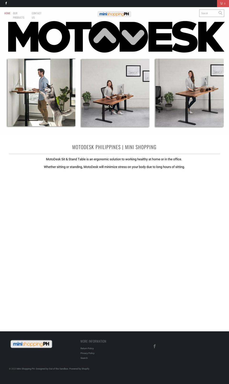 theminishopping.com shopify website screenshot