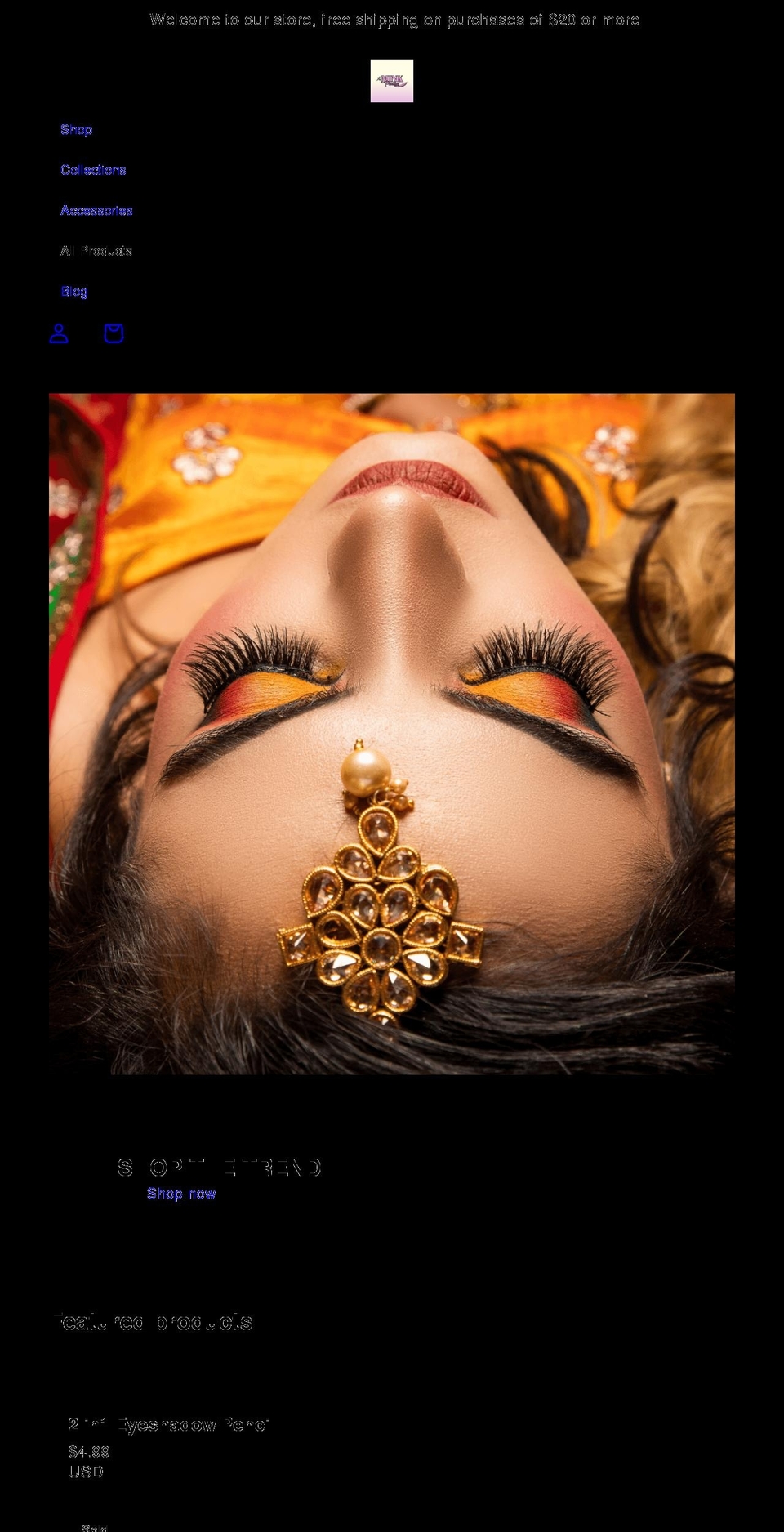 theminkpantry.com shopify website screenshot