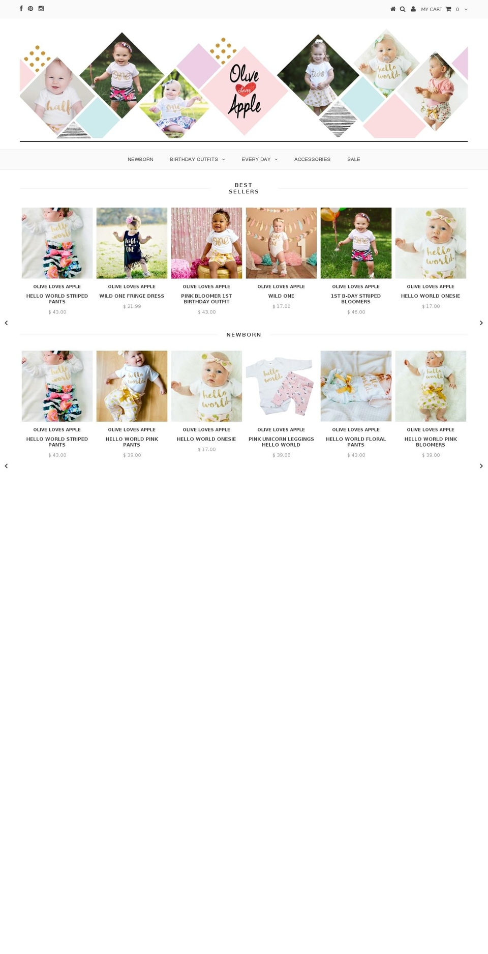 themintboutique.com shopify website screenshot