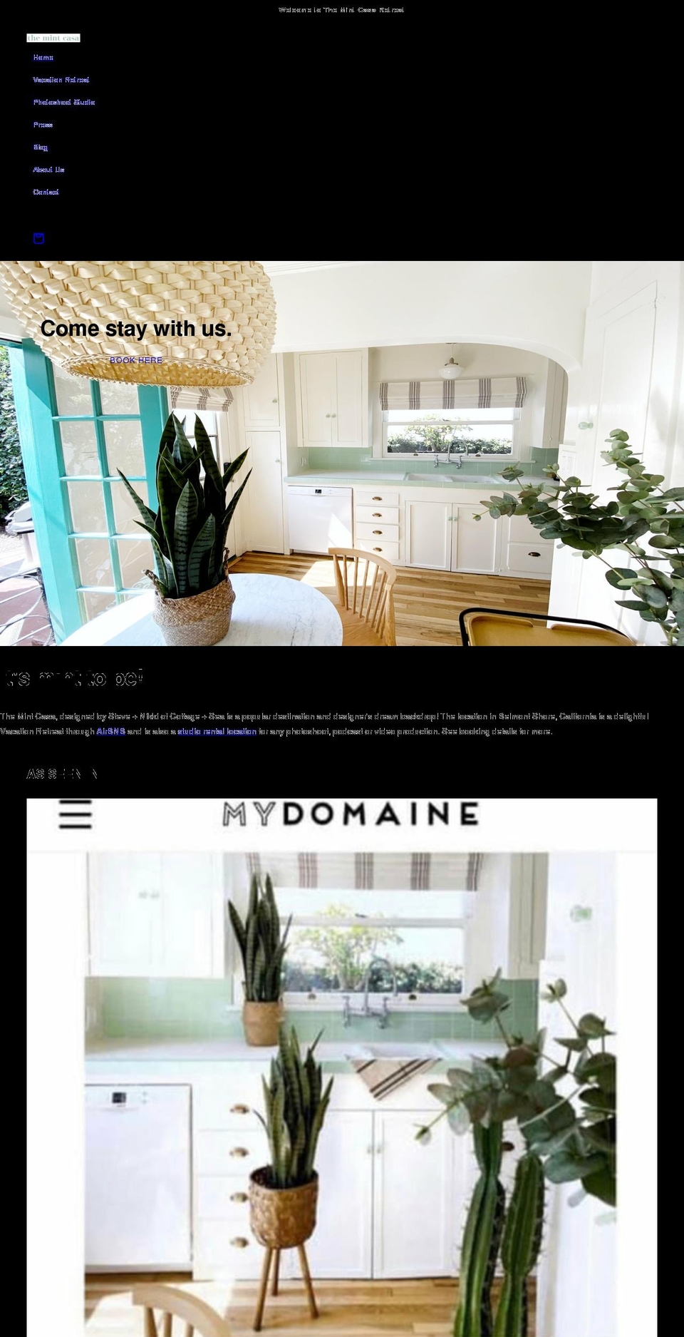 themintcasa.com shopify website screenshot