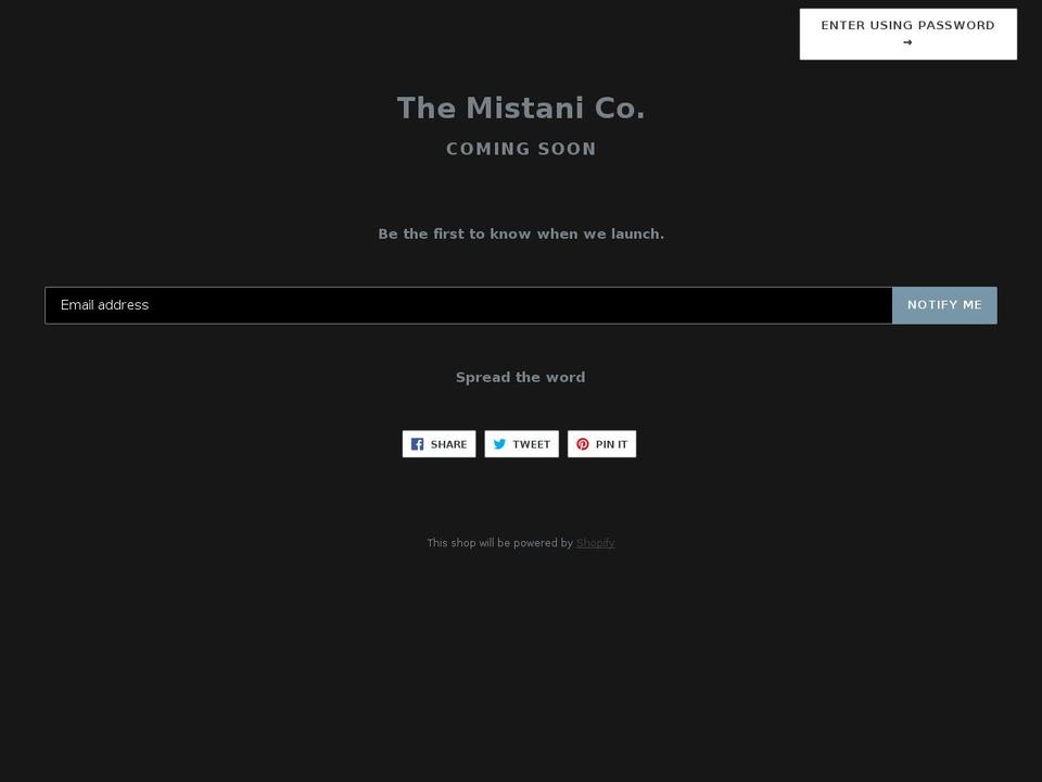 themistanico.com shopify website screenshot