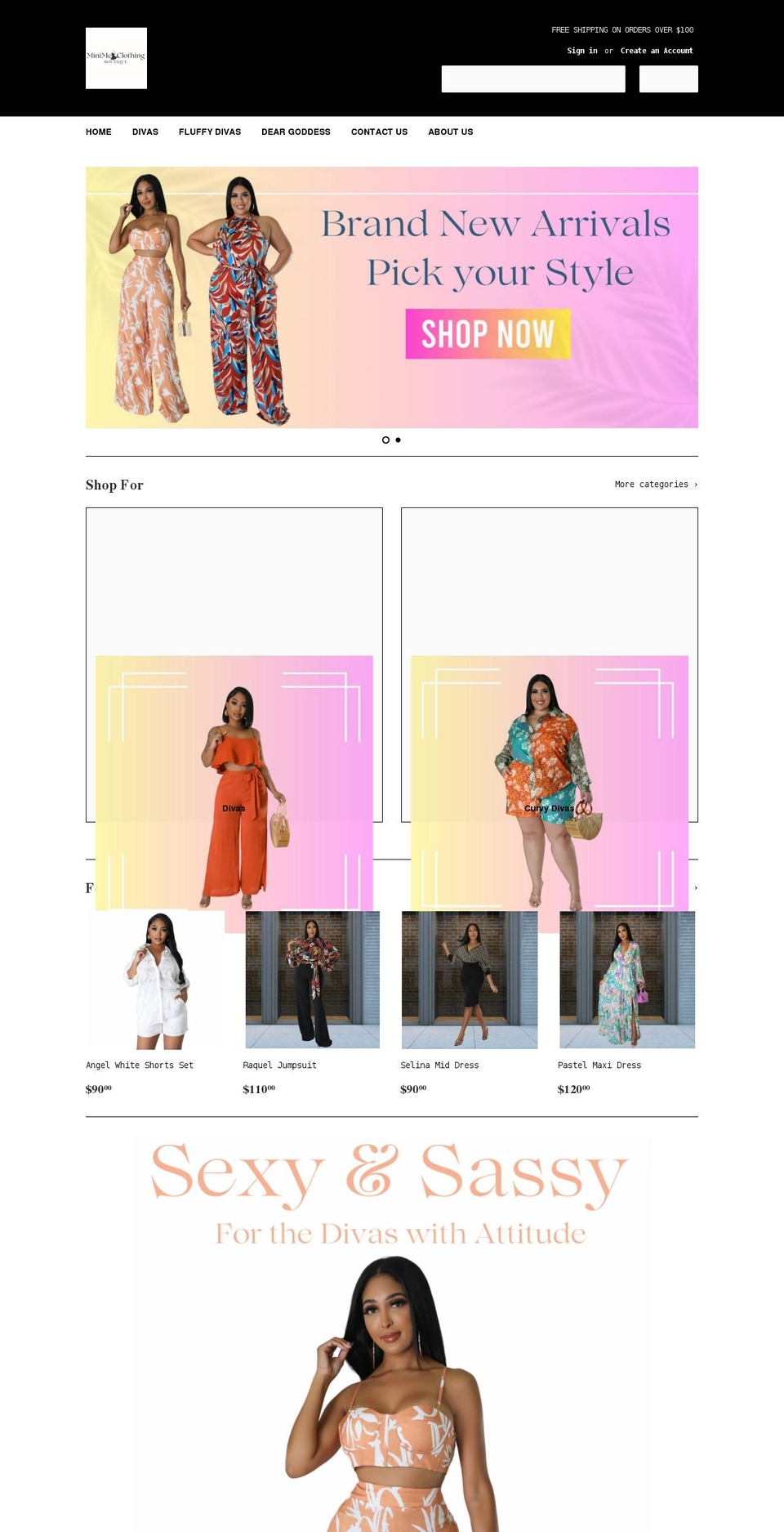 themmcboutique.com shopify website screenshot