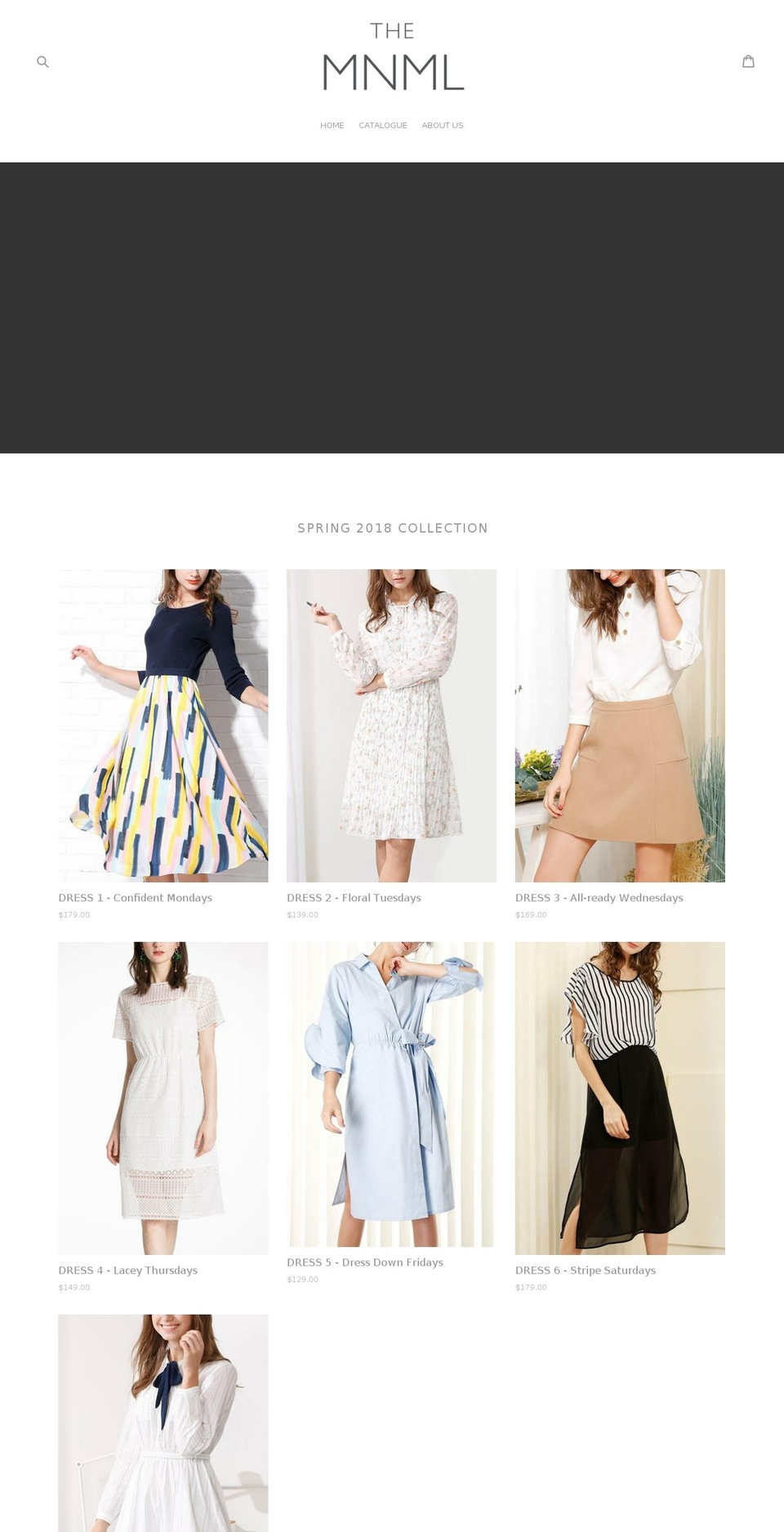 themnml.com — Shopify storefront screenshot