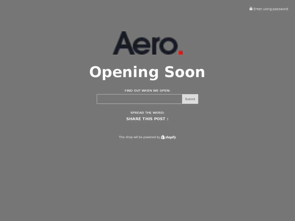 Aero-v--shopify Shopify theme site example themodernmechanic.com