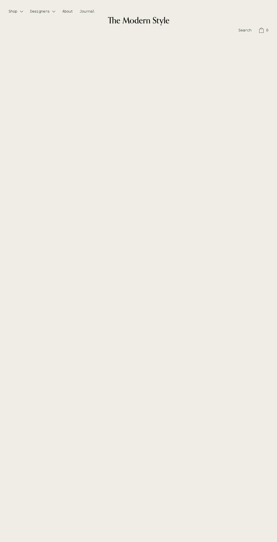 themodernstyle.co.uk shopify website screenshot