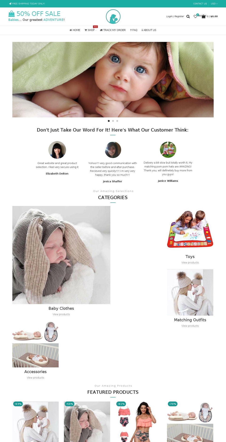 themomszone.com shopify website screenshot