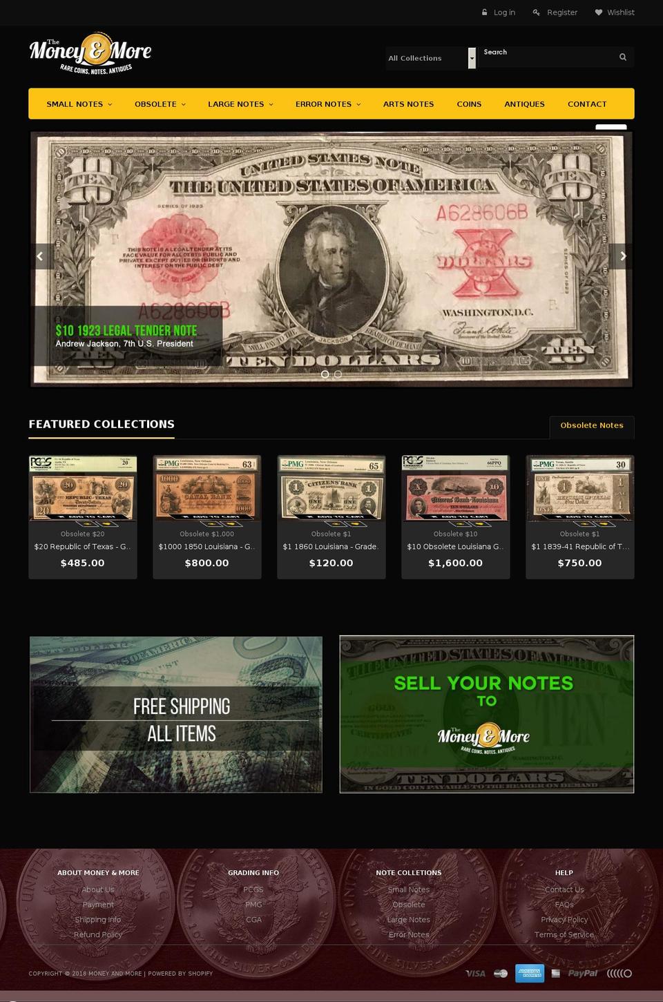 everything-gamestore-r50 Shopify theme site example themoneyandmore.com