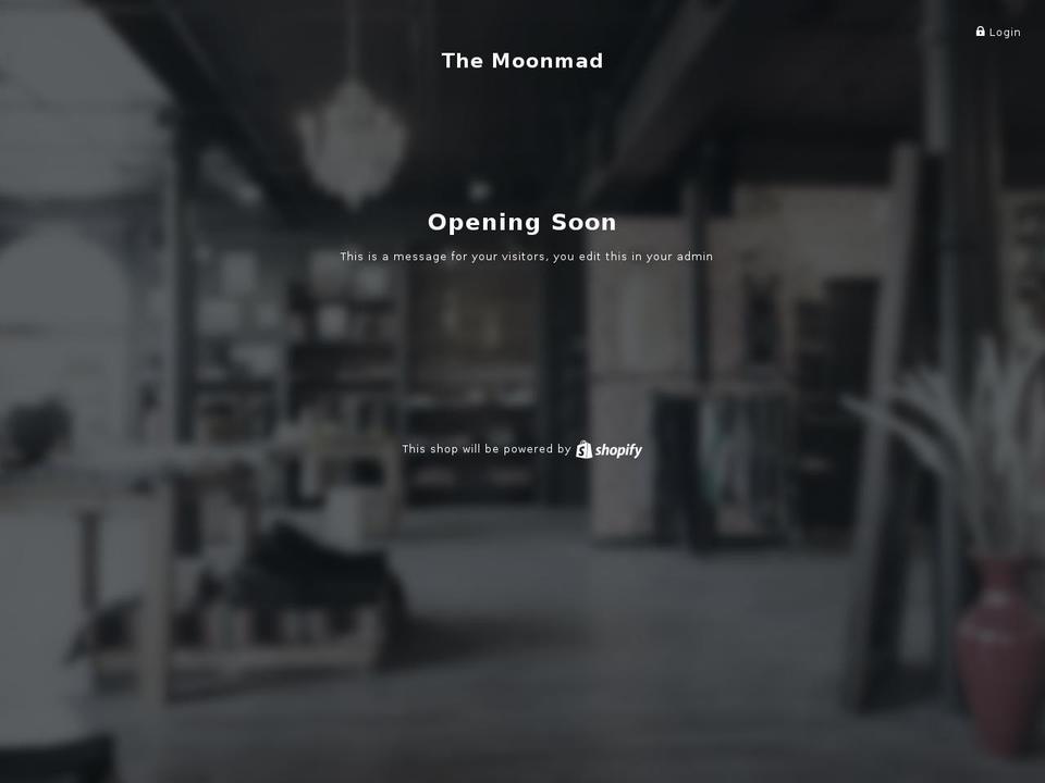 Maker Shopify theme site example themoonmad.com