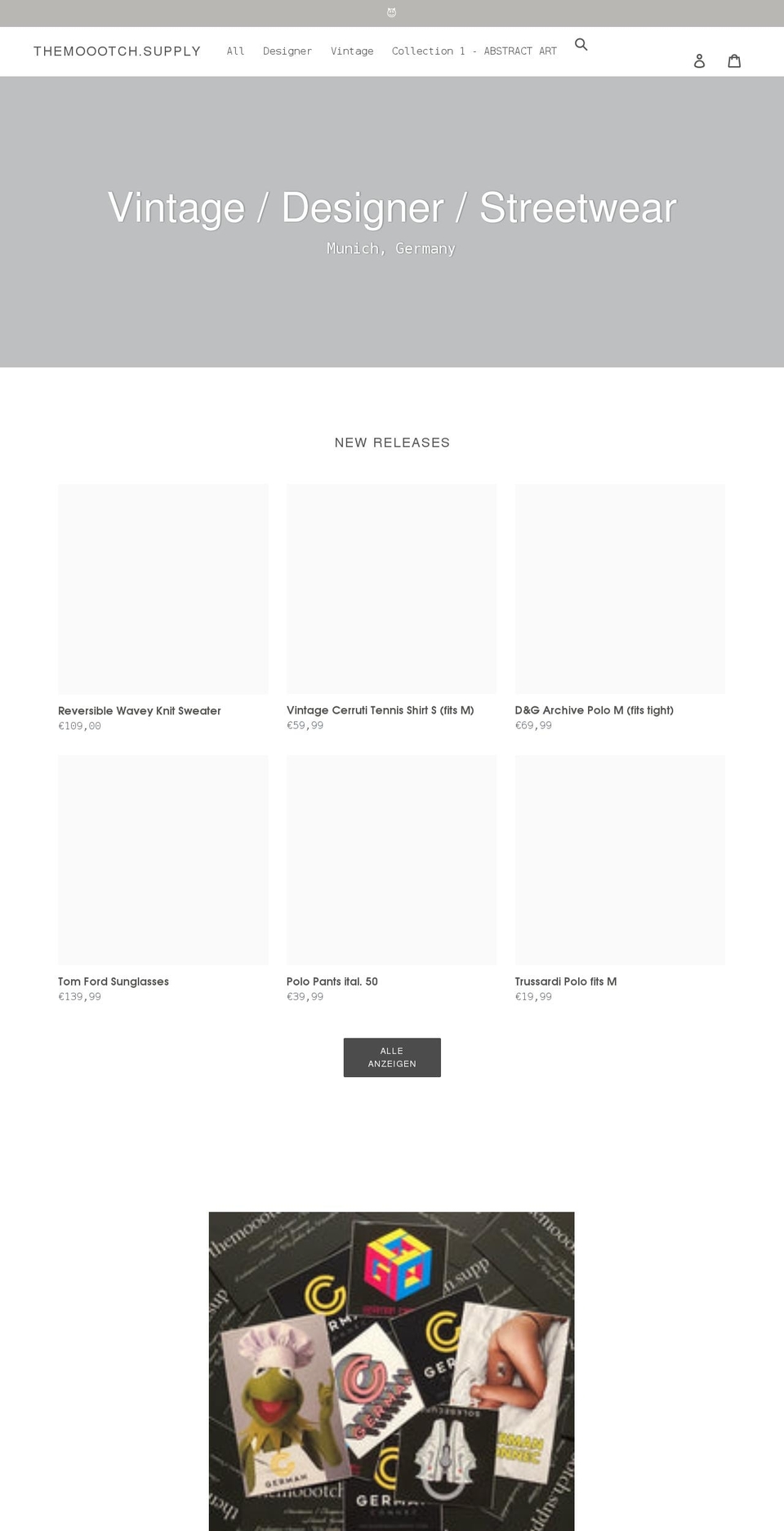 themoootchsupply.com shopify website screenshot