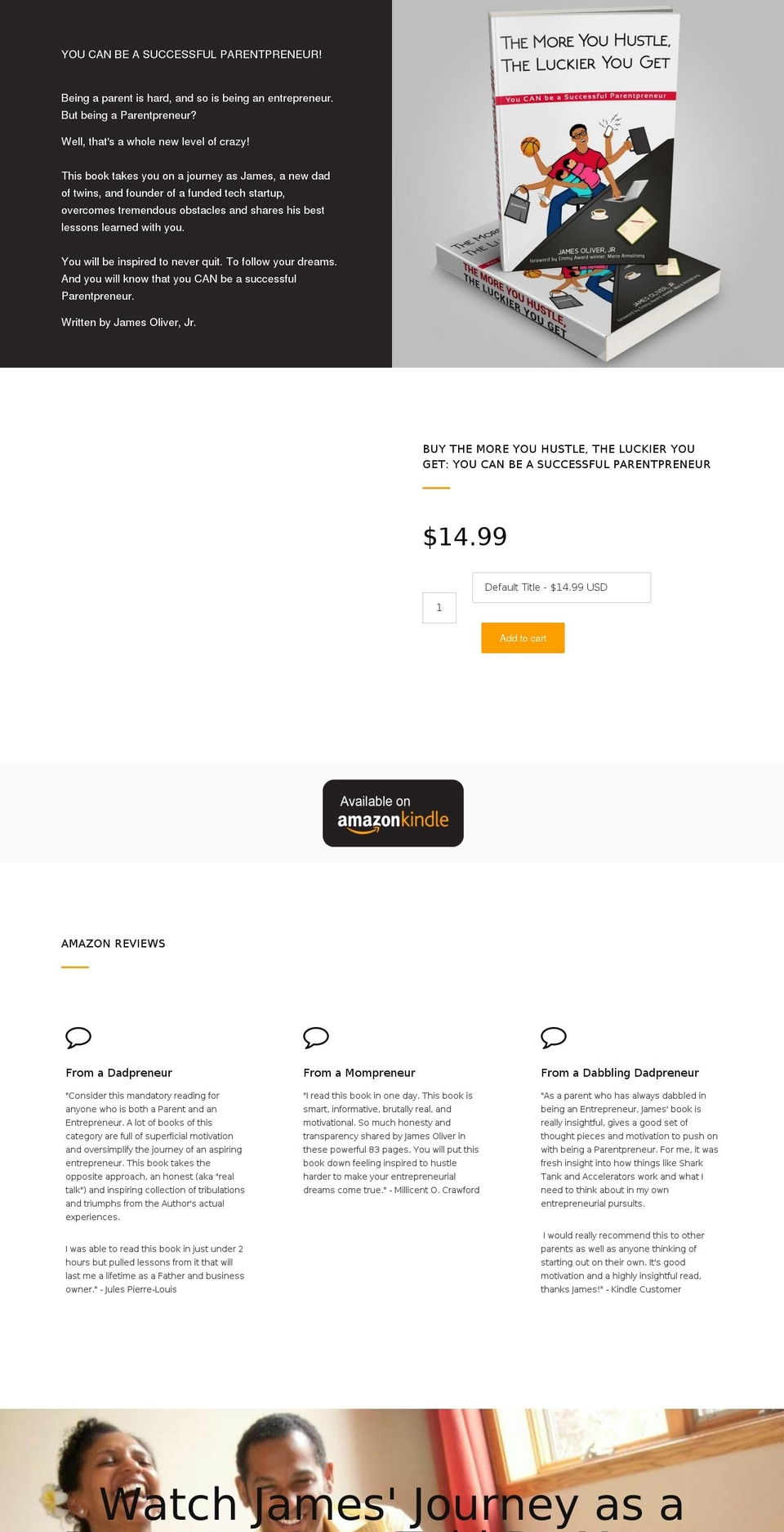 themoreyouhustle.com shopify website screenshot