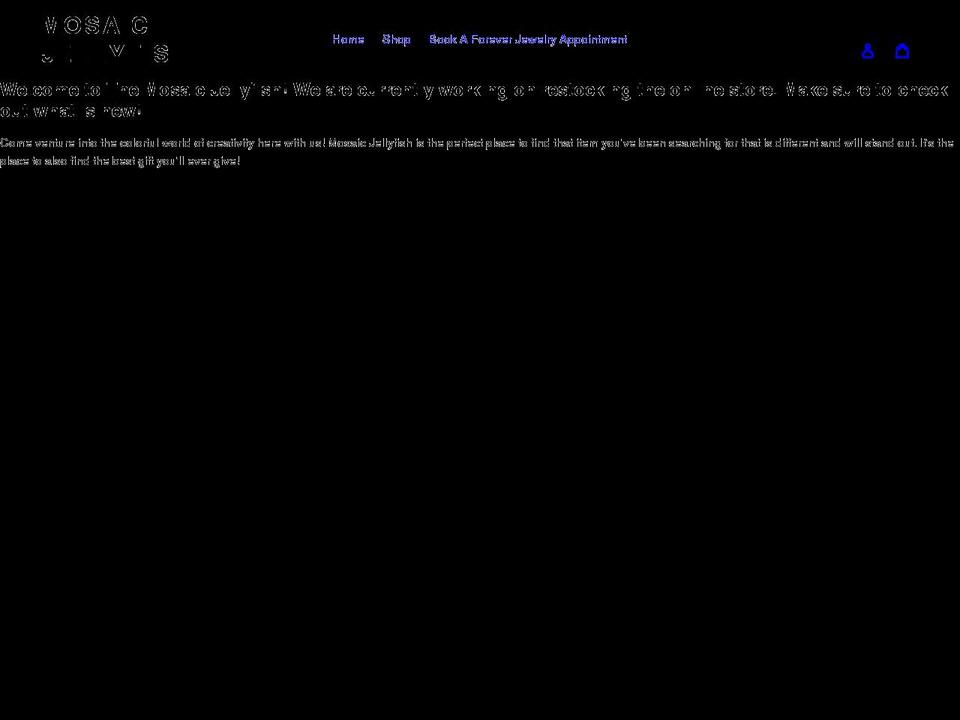 themosaicjellyfish.com shopify website screenshot