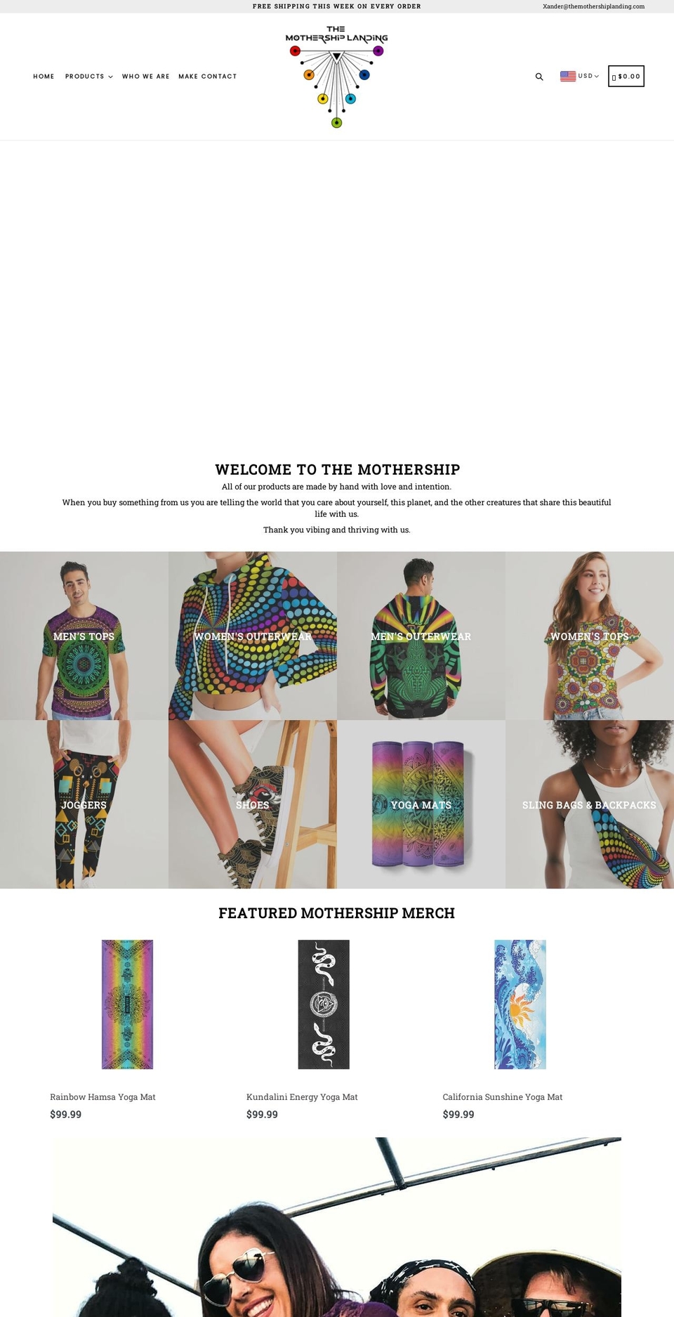Fastor Sport2 Shopify theme site example themothershiplanding.com