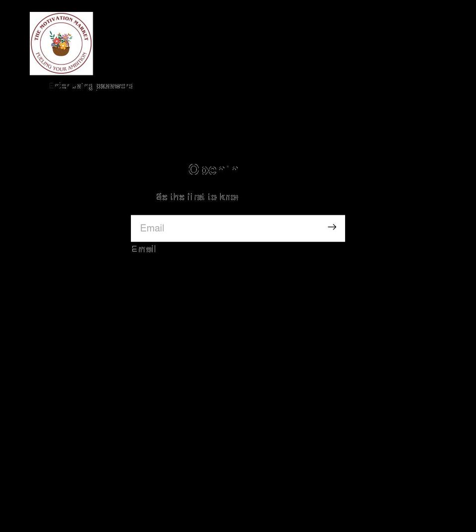 themotivationmarket.com shopify website screenshot