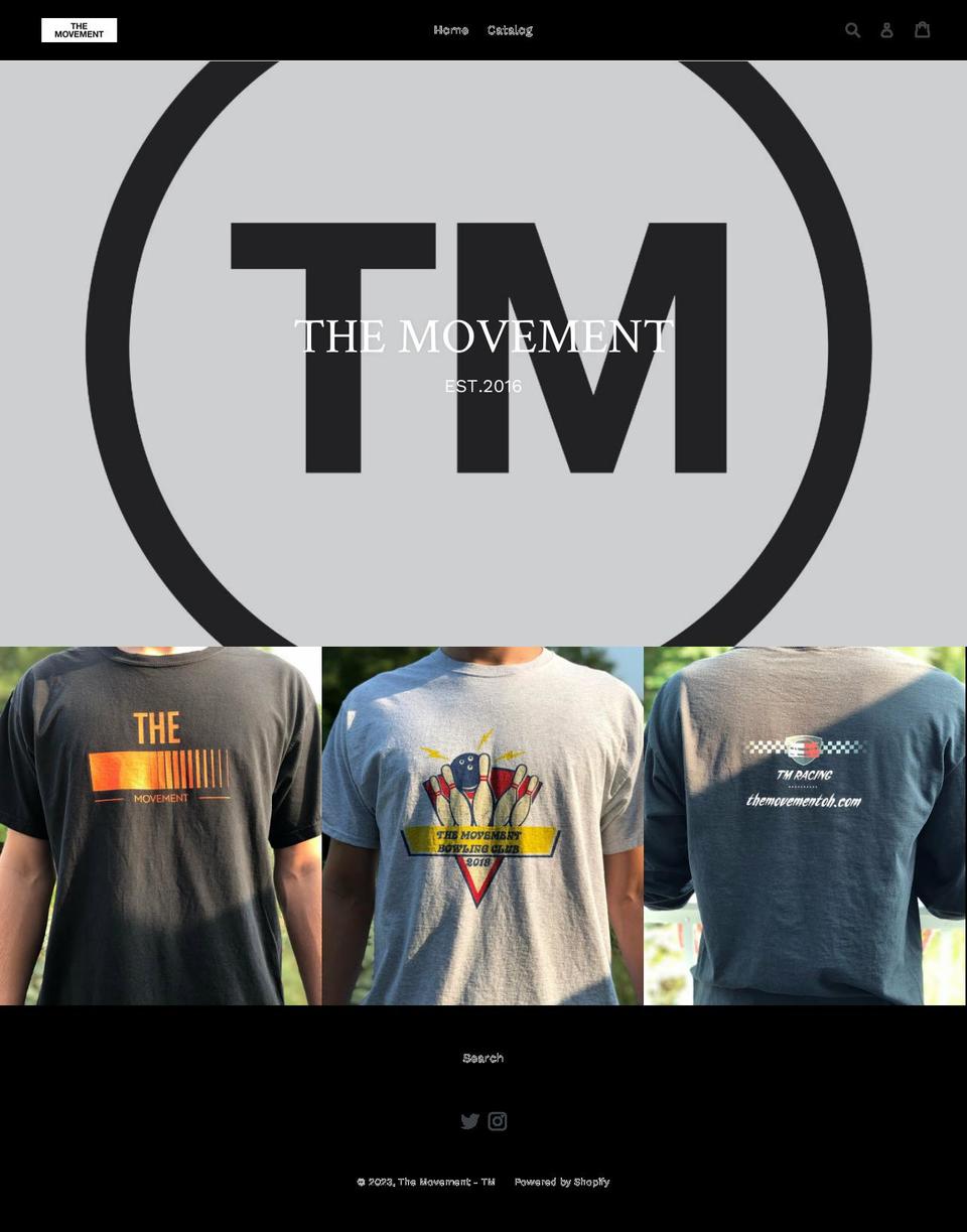 themovementoh.com shopify website screenshot