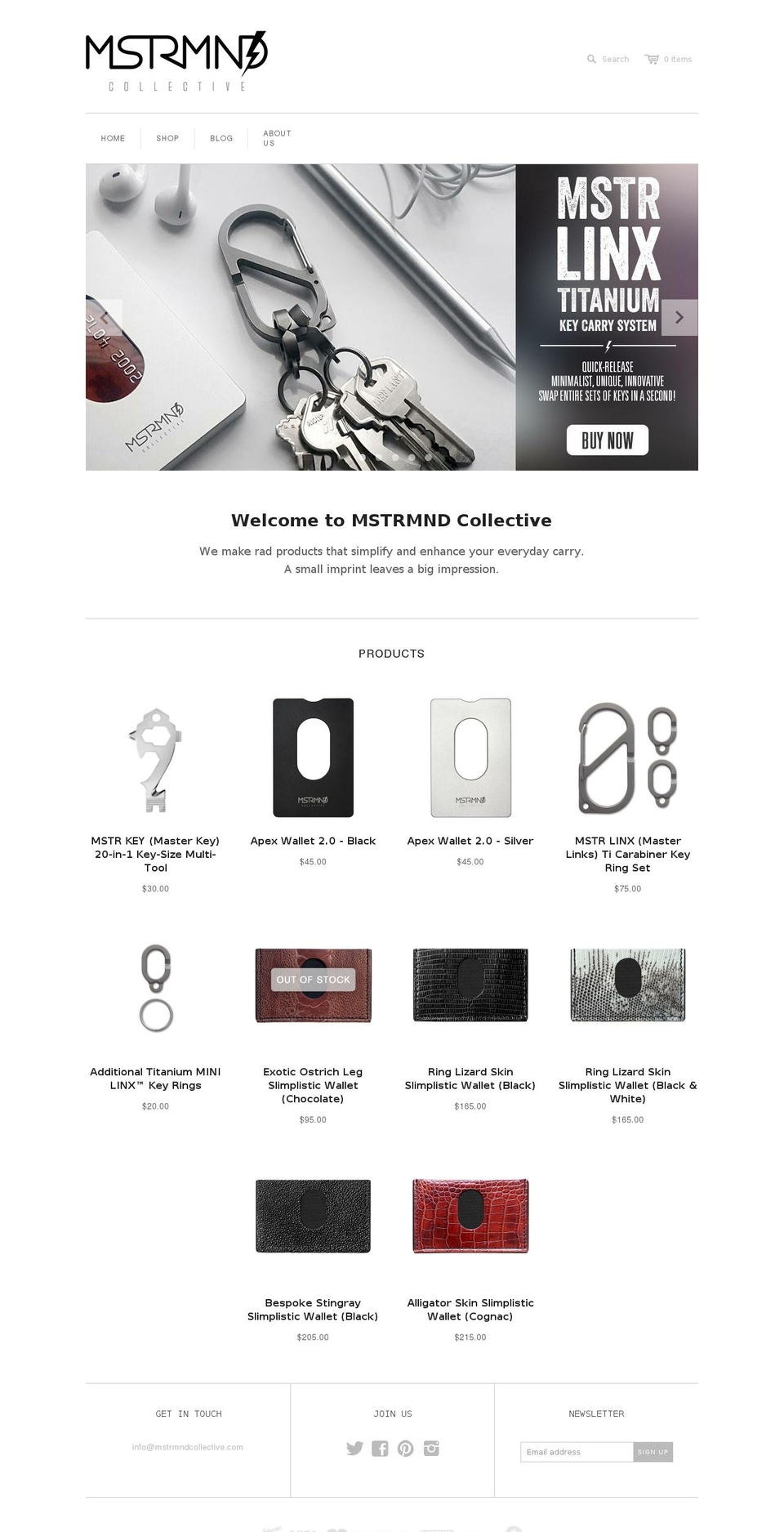 themstrmnd.com — Shopify storefront screenshot