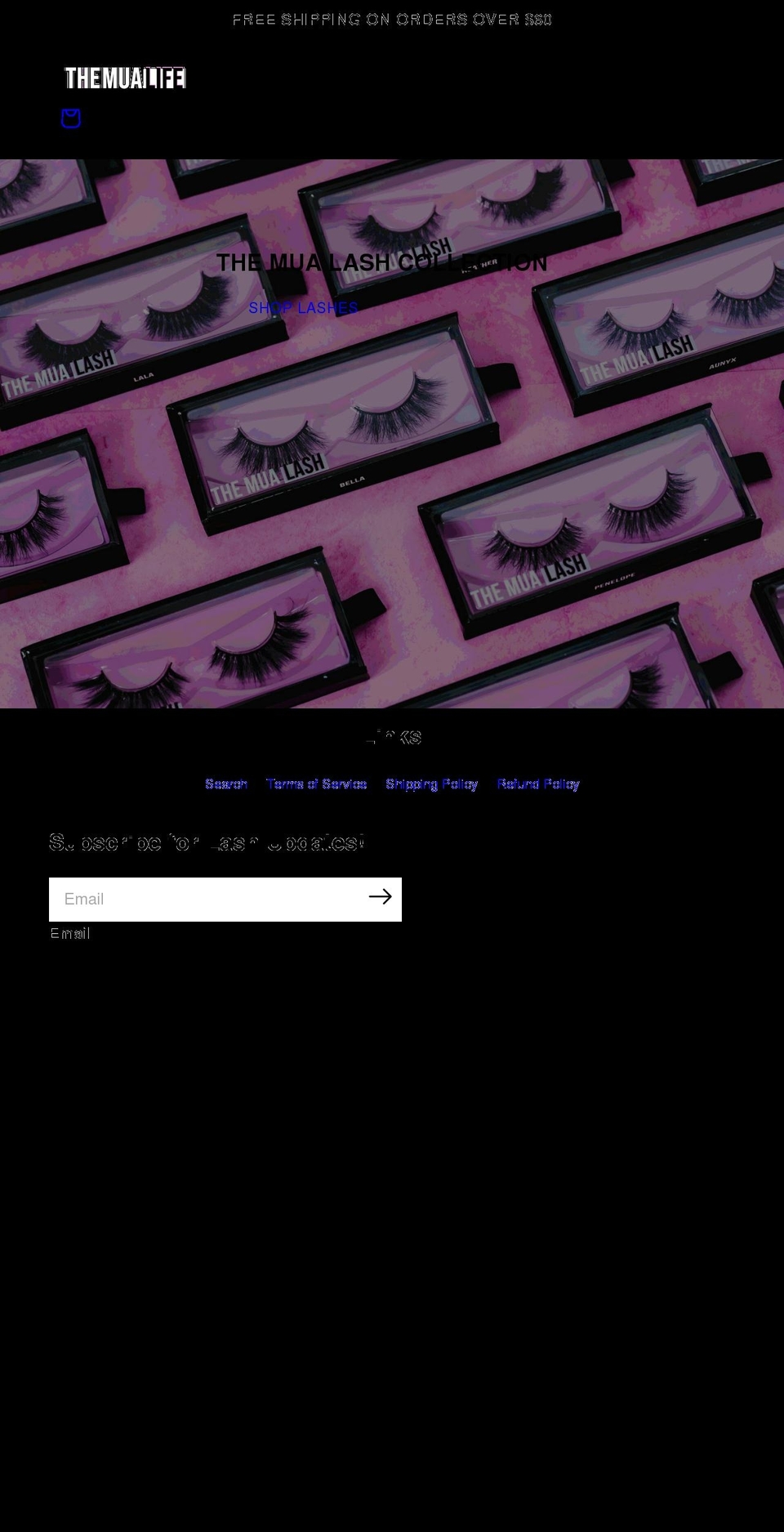 themualife.com shopify website screenshot