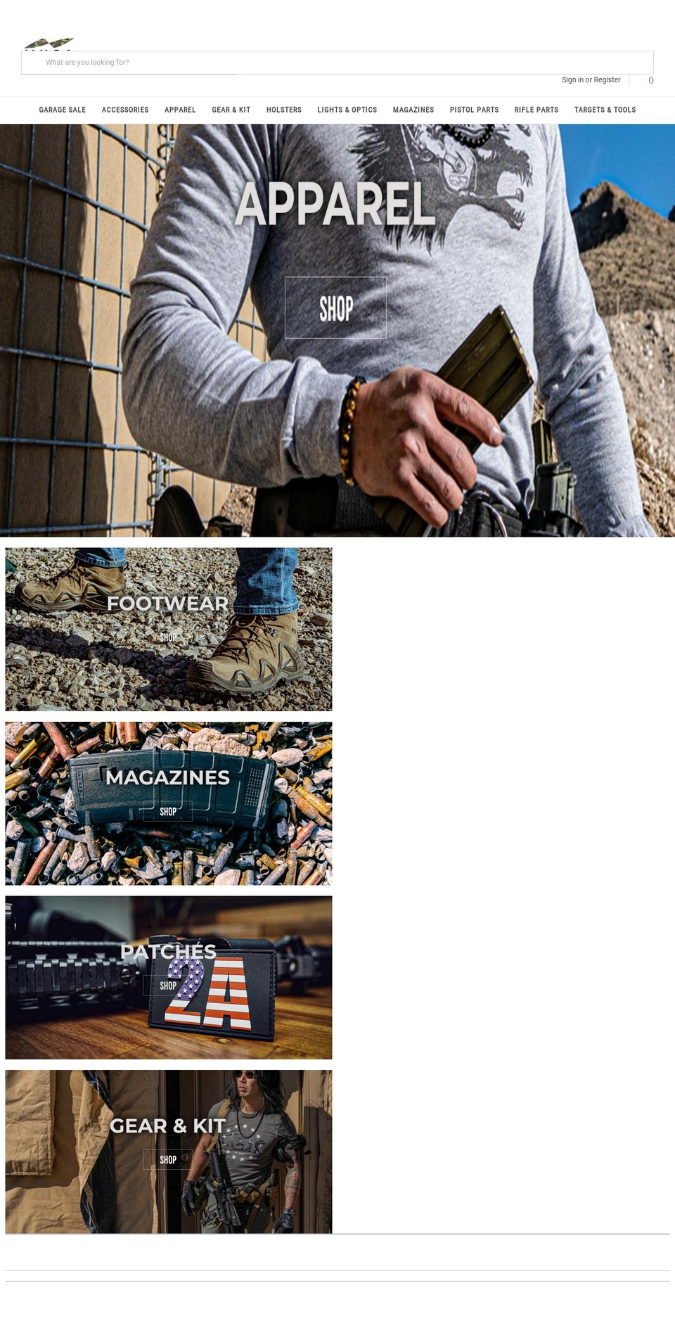 themusastore.com — Shopify storefront screenshot