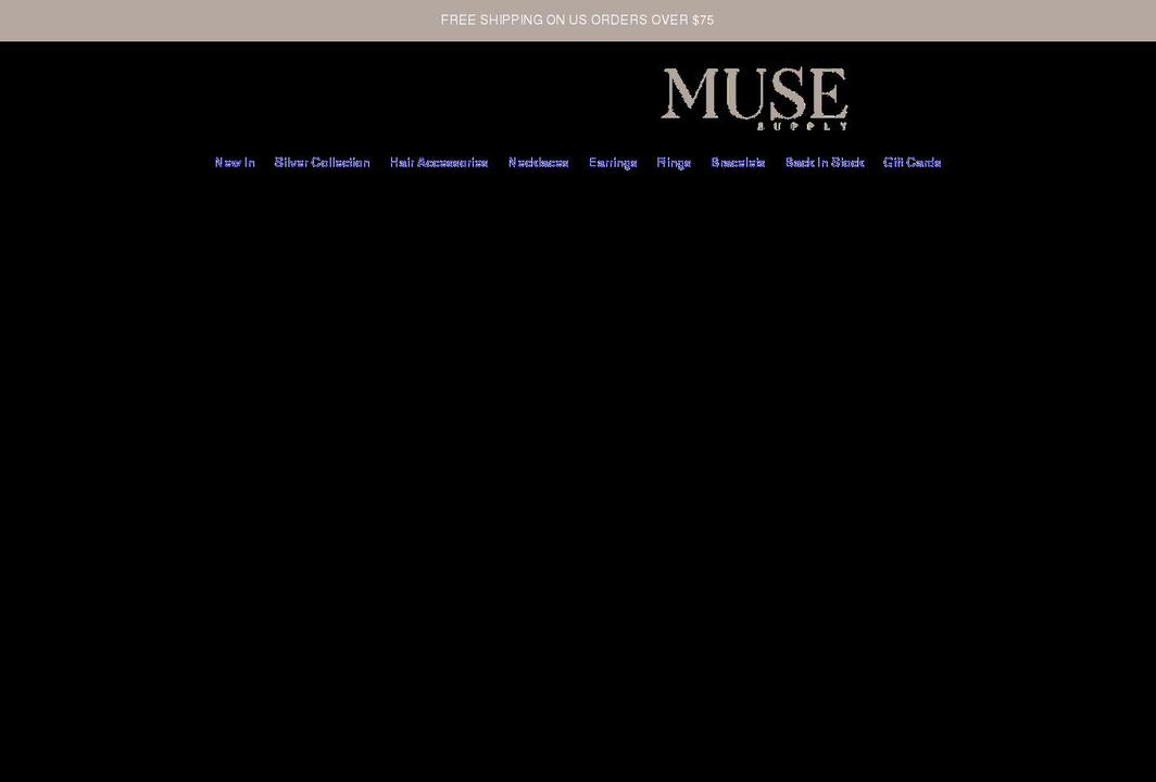 themusesupply.com shopify website screenshot