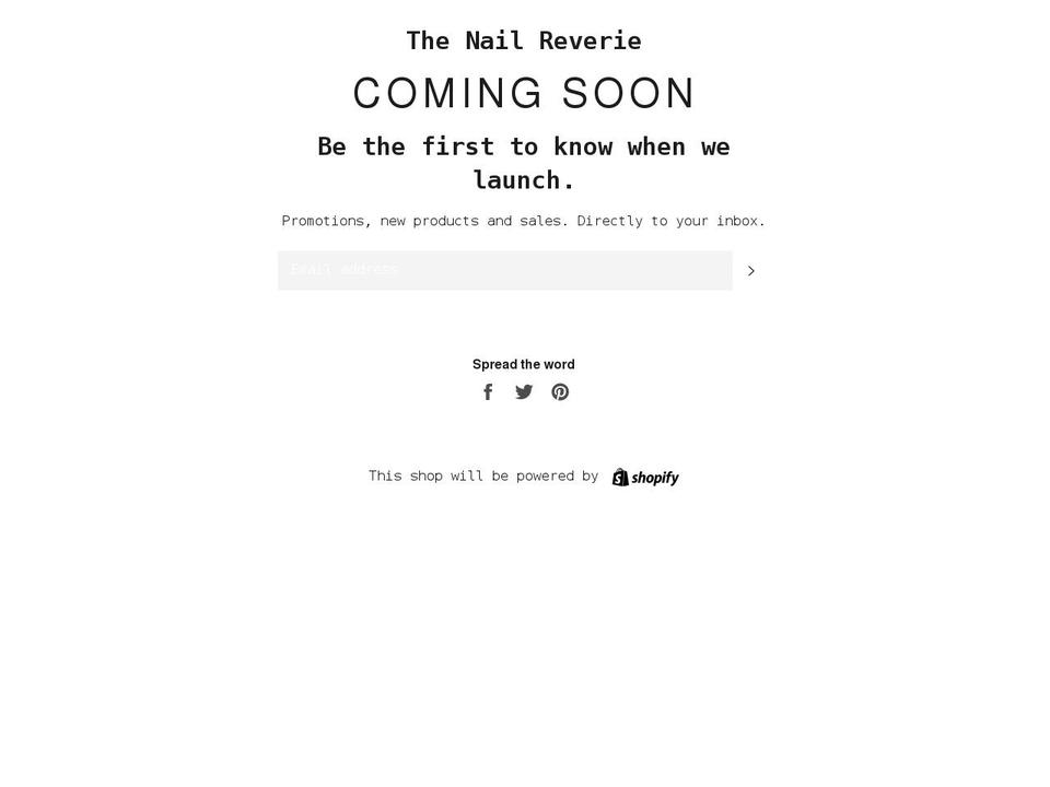 thenailoutlet.com shopify website screenshot