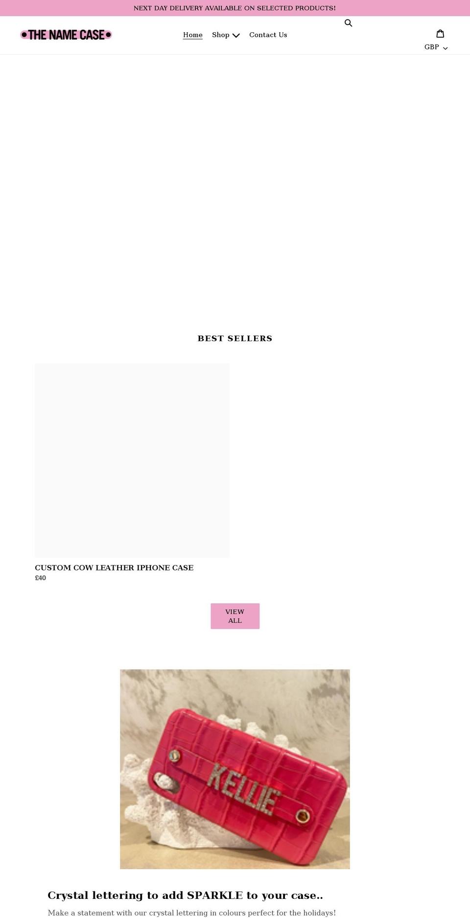 thenamecase.com shopify website screenshot