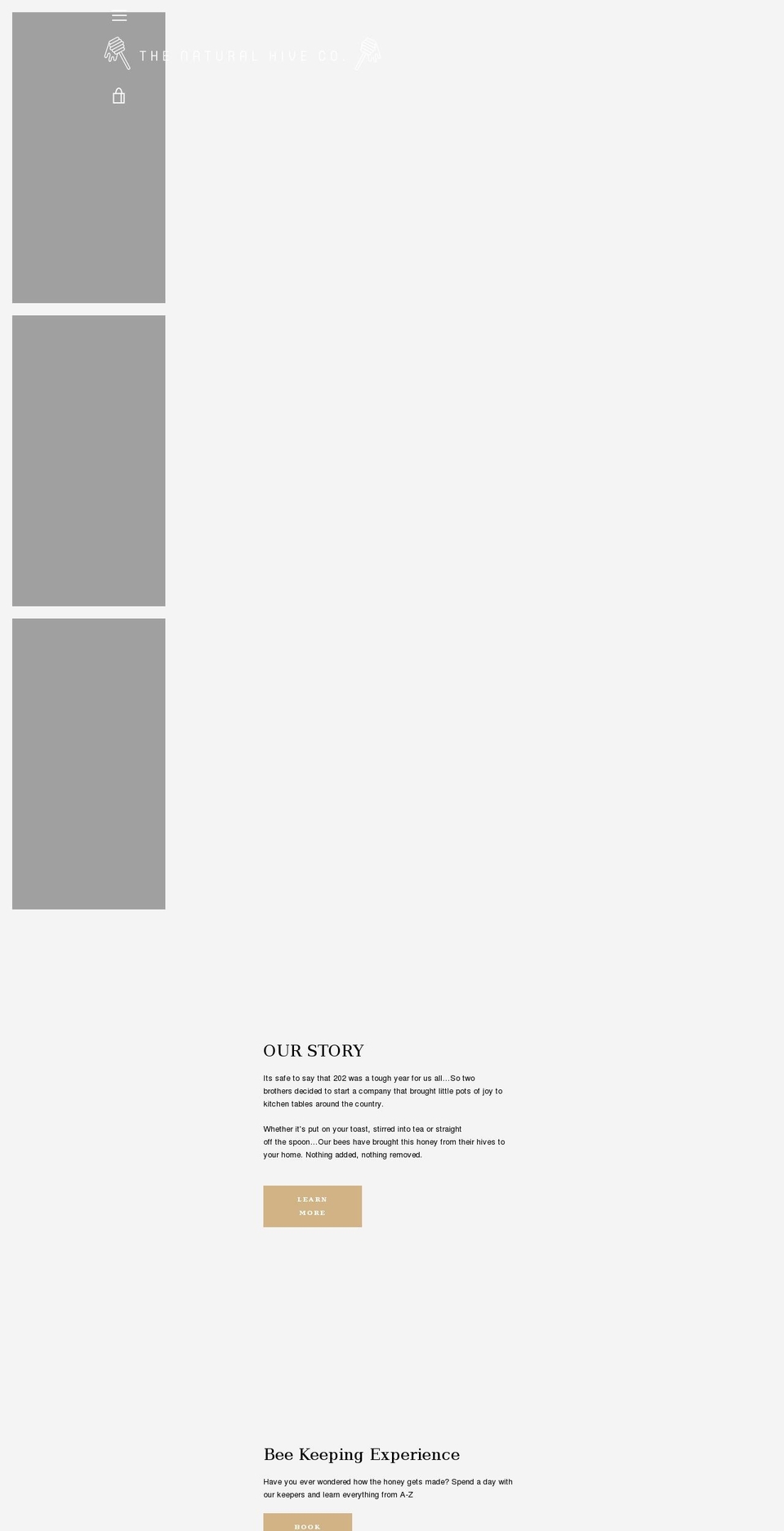 thenaturalhive.com shopify website screenshot