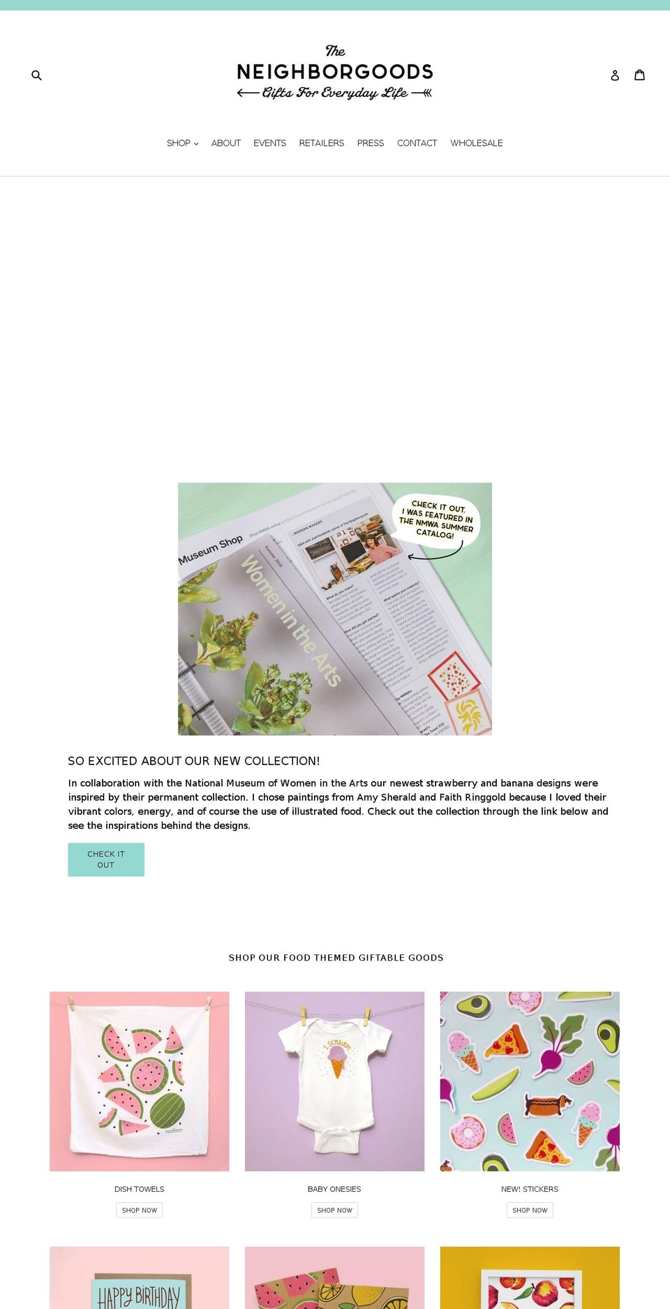 theneighborgoods.com shopify website screenshot