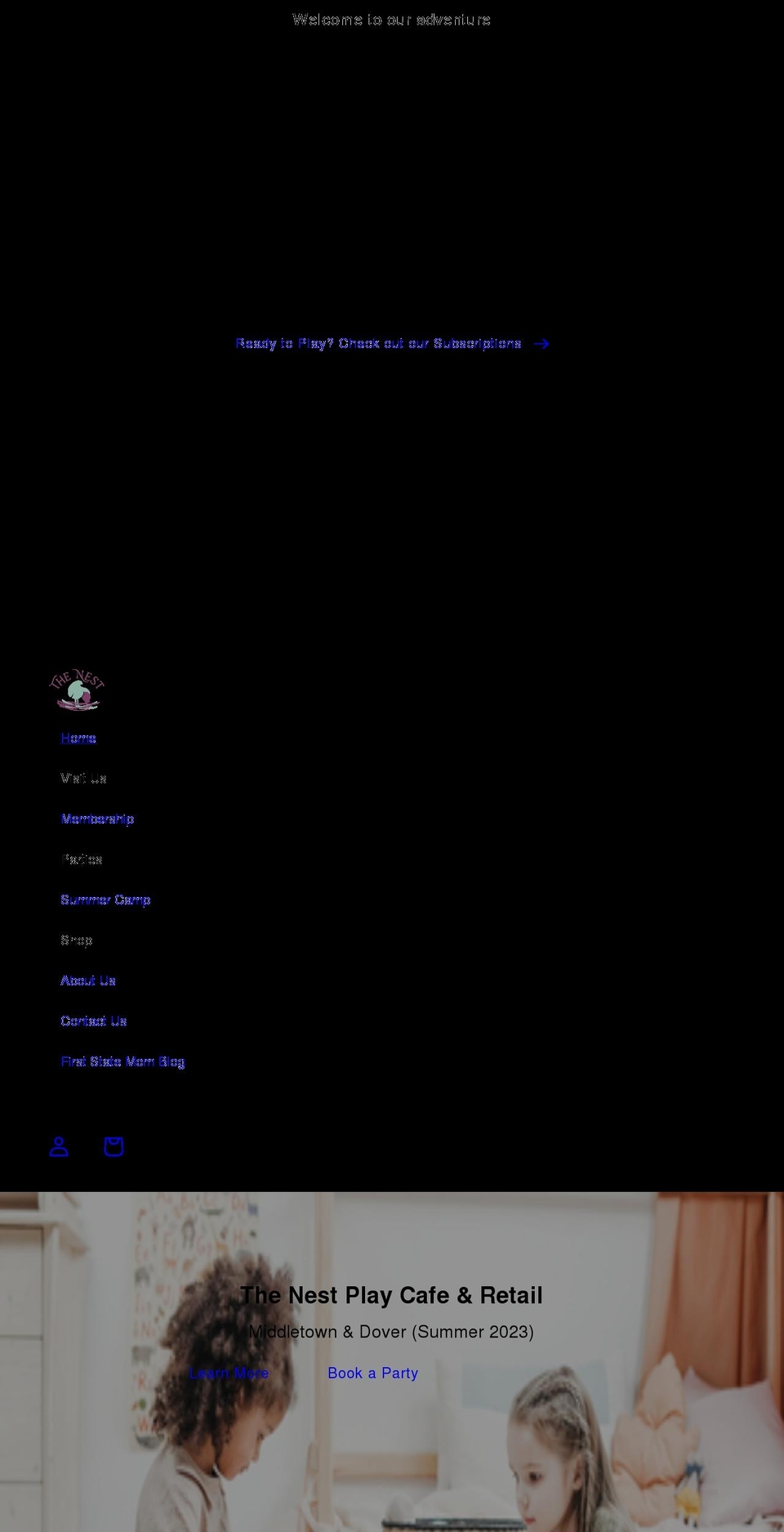thenestde.com shopify website screenshot