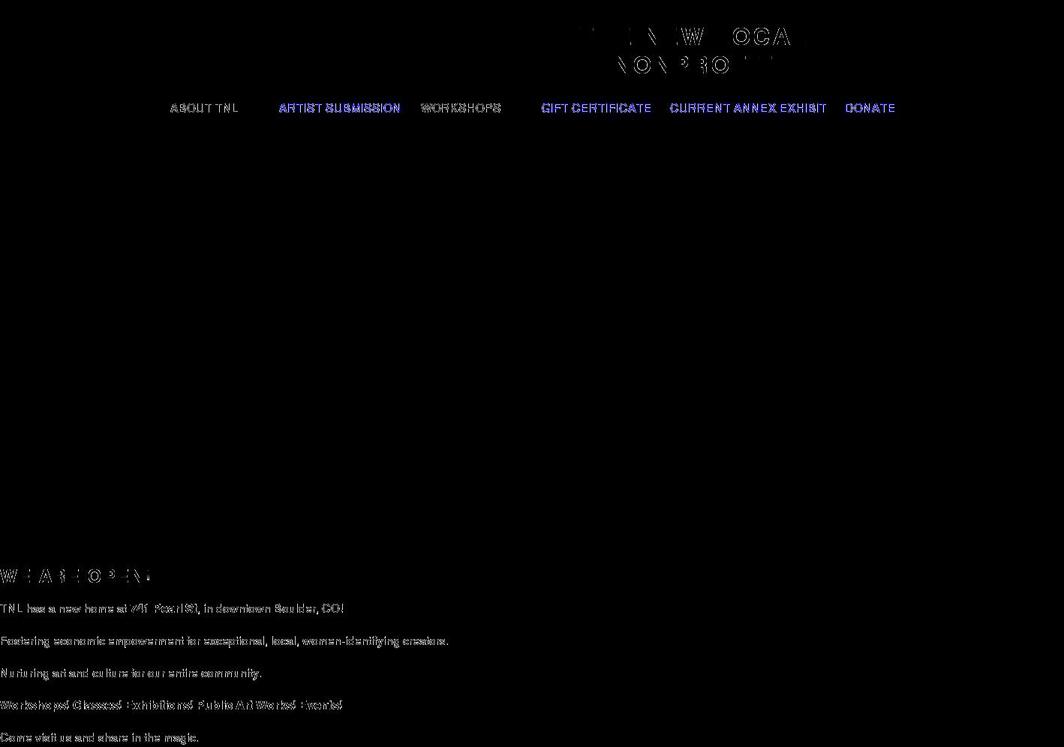 thenew-local.org shopify website screenshot