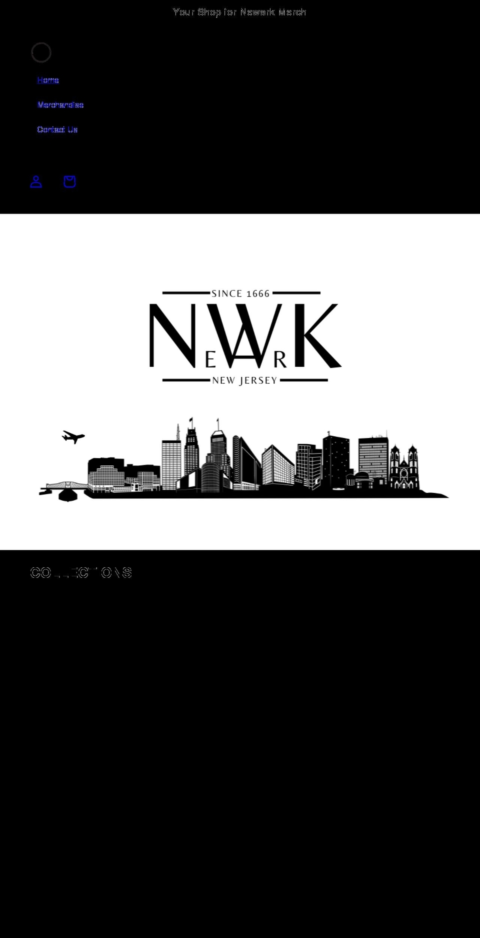 thenewarkshop.com shopify website screenshot