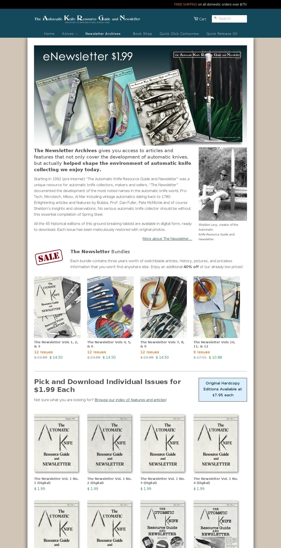 thenewsletter.com shopify website screenshot