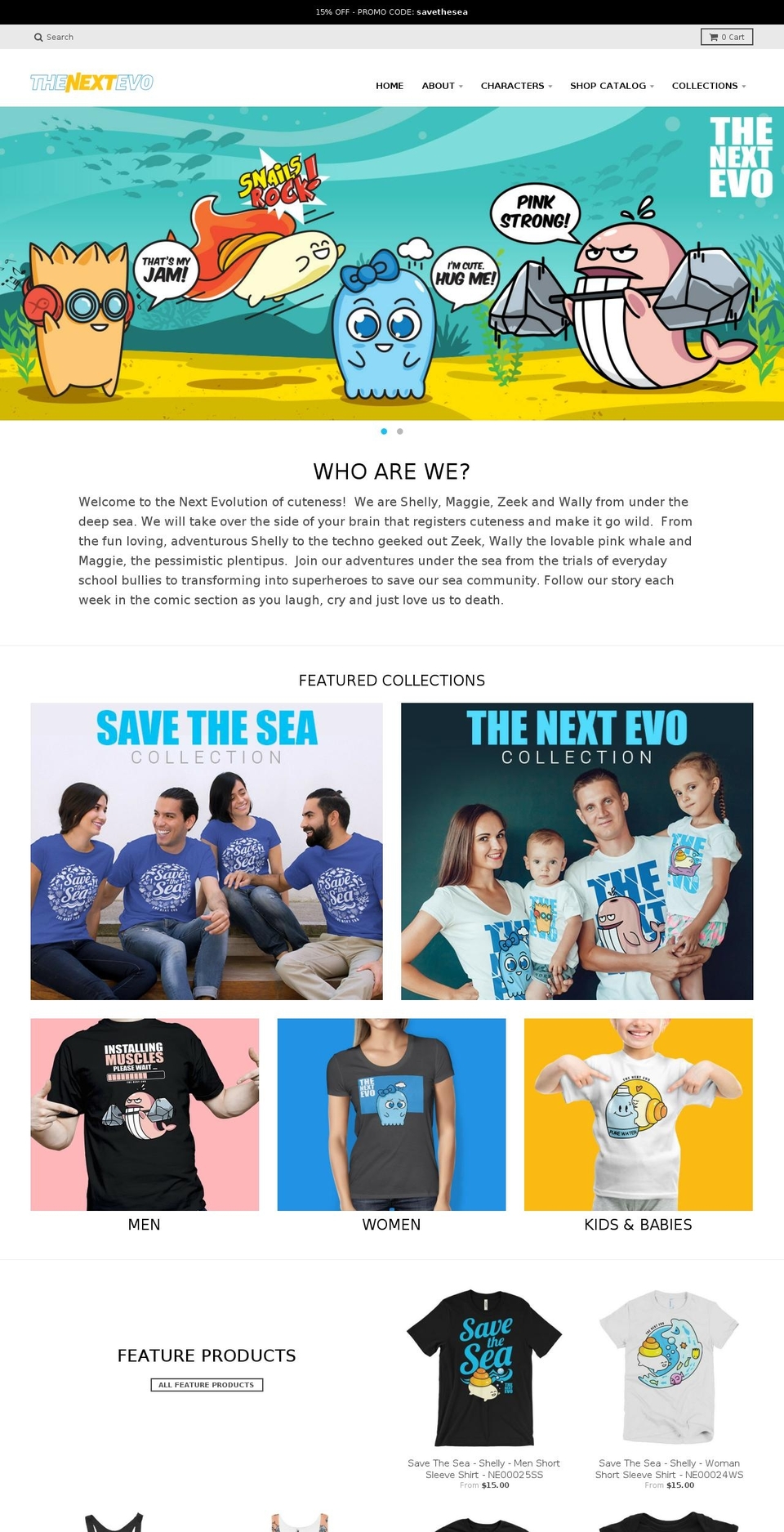 thenextevo.com shopify website screenshot