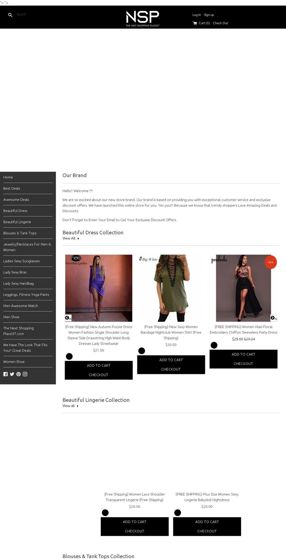 thenextshoppingplace37.com — Shopify storefront screenshot