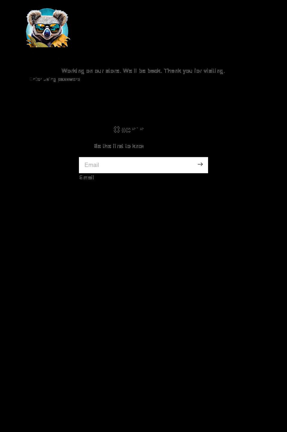 theniftykoala.com shopify website screenshot