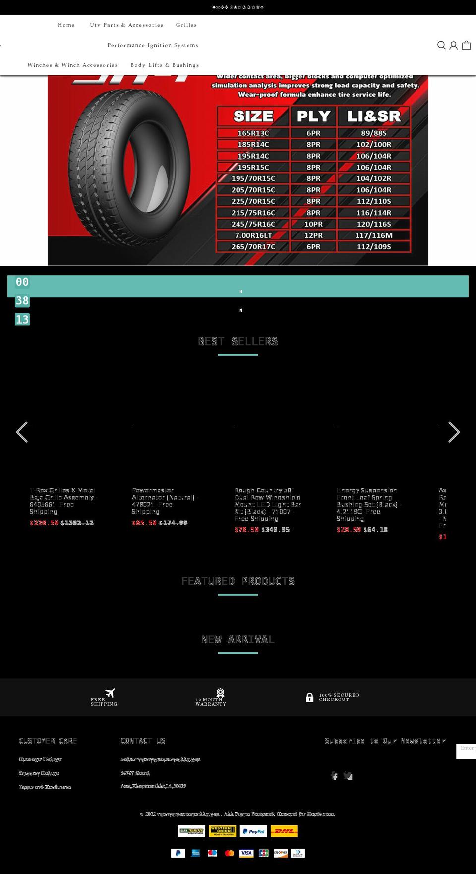 thenightmareshopllc.com — Shopify storefront screenshot
