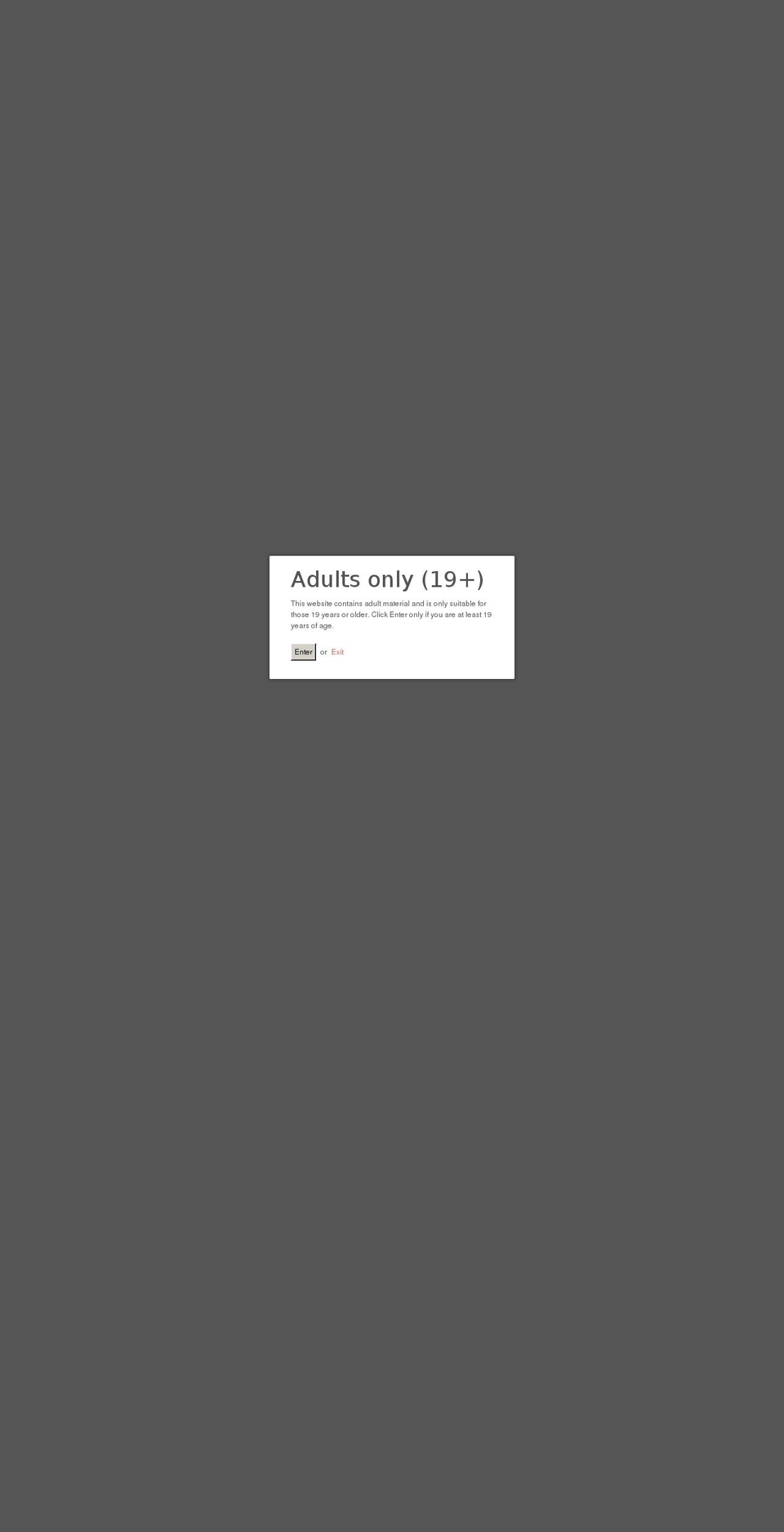 thenjvaporstore.com shopify website screenshot