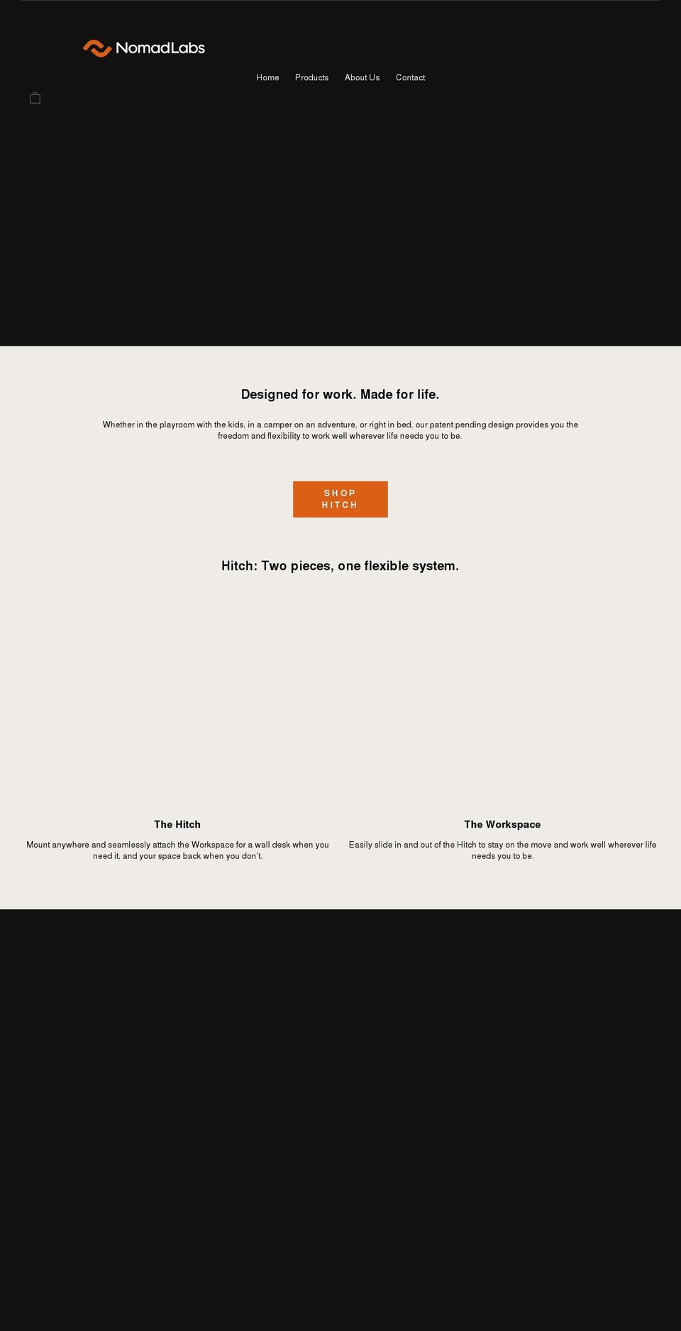 thenomadlabs.com shopify website screenshot